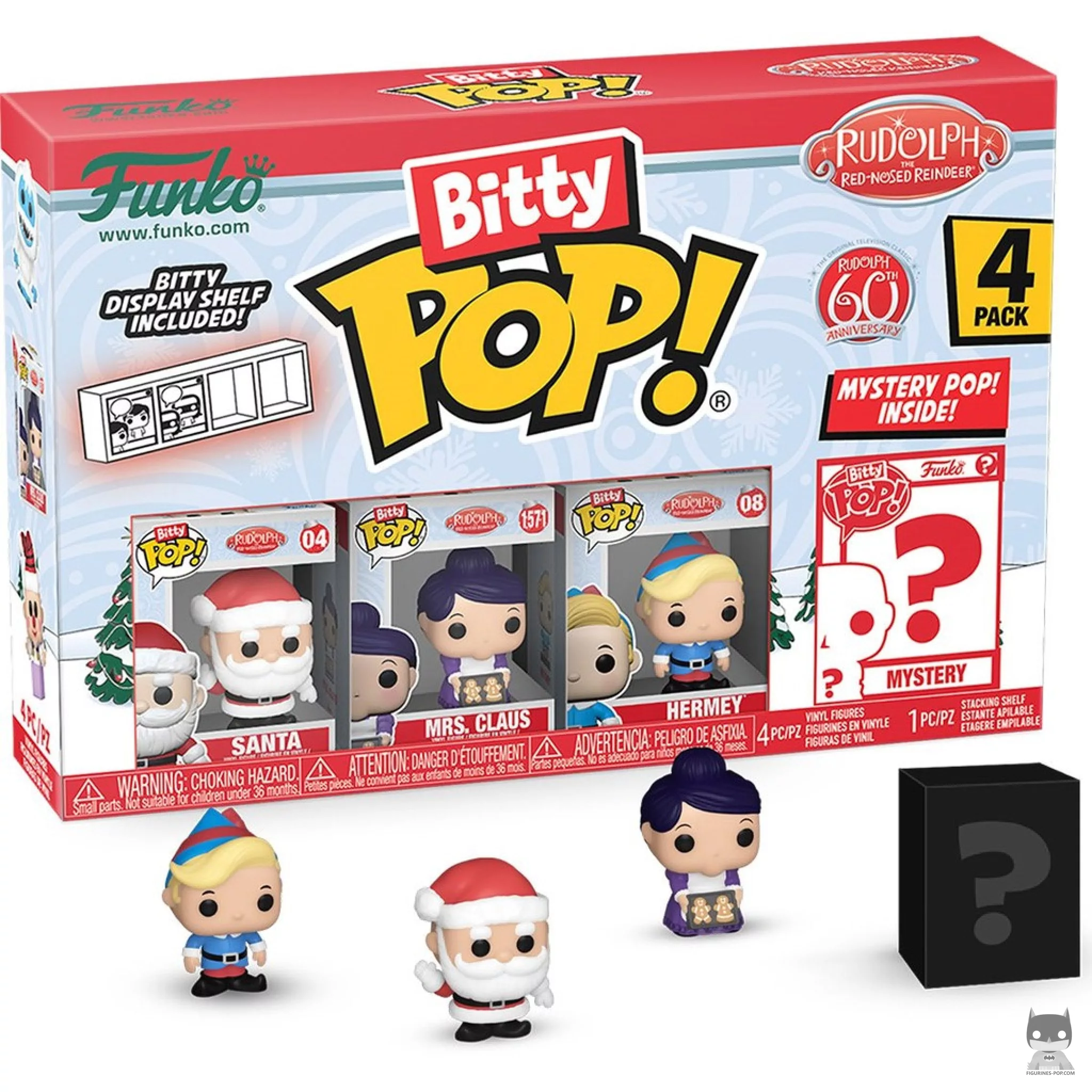 Figura Funko Pop! Rudolph, el reno de la nariz roja (Serie 4) (Rudolph, el reno de la nariz roja)