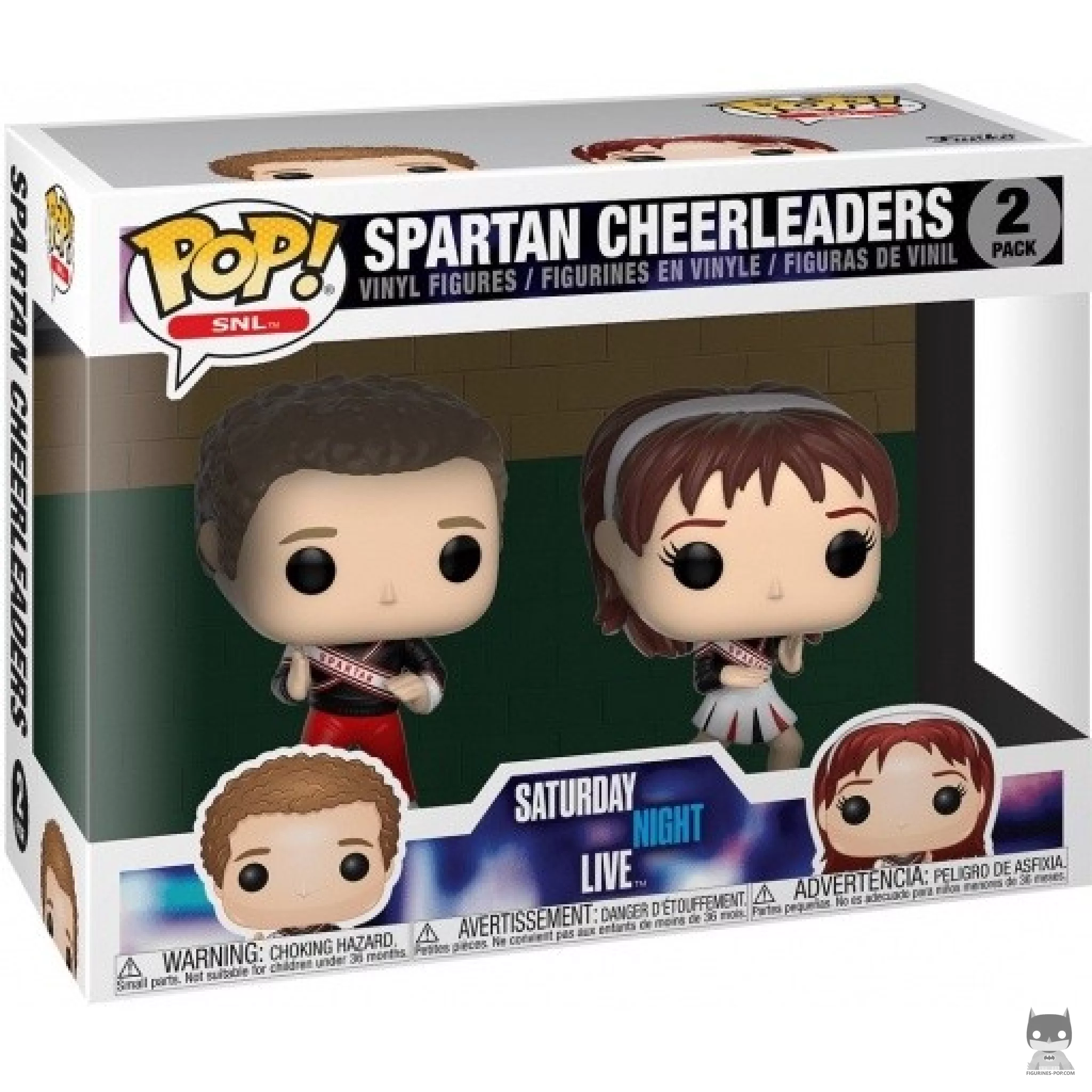 Figura Funko Pop! Spartan Cheerleaders en su caja