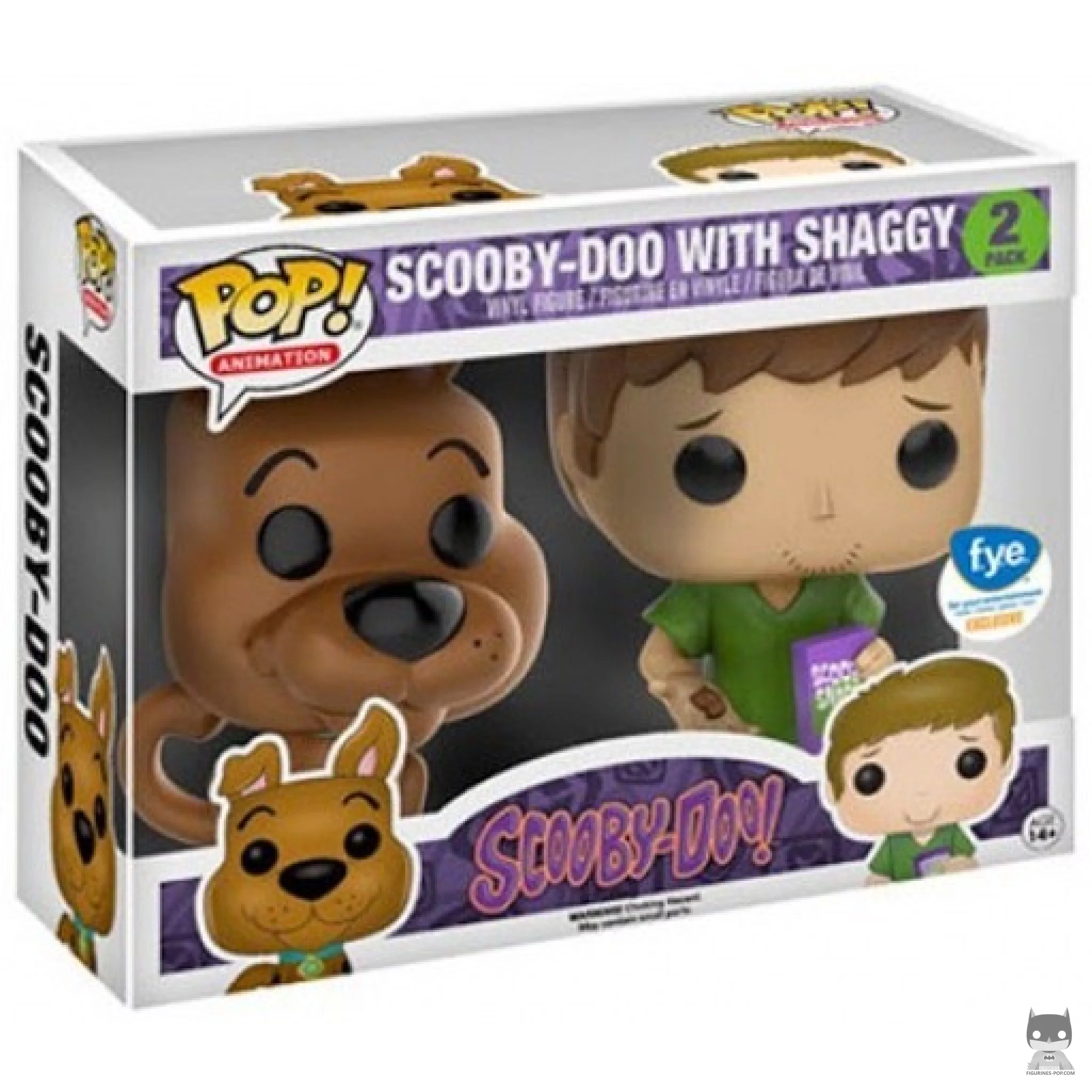 Figura Funko Pop! Scooby-Doo & Shaggy en su caja