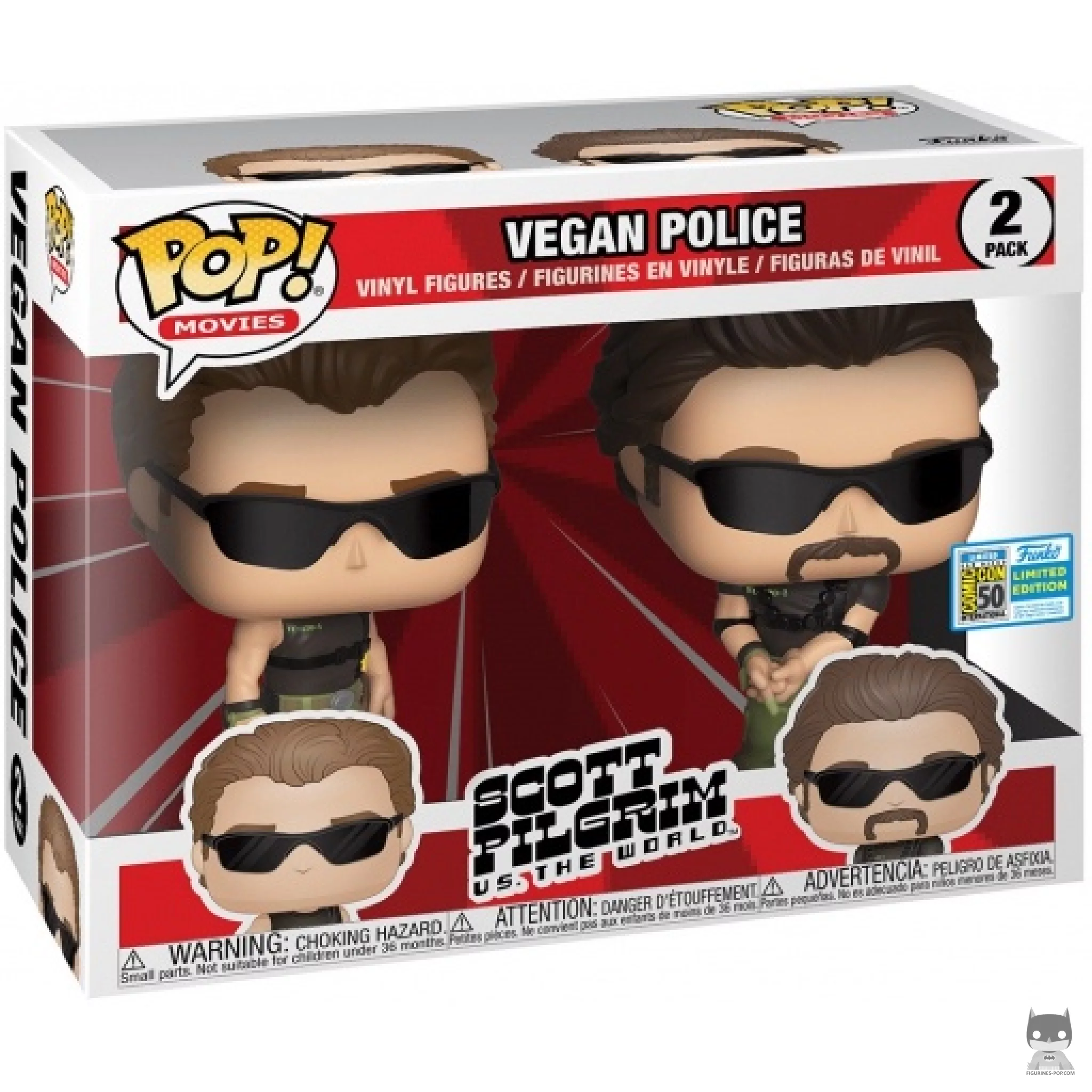 Figura Funko Pop! Policía vegana en su caja