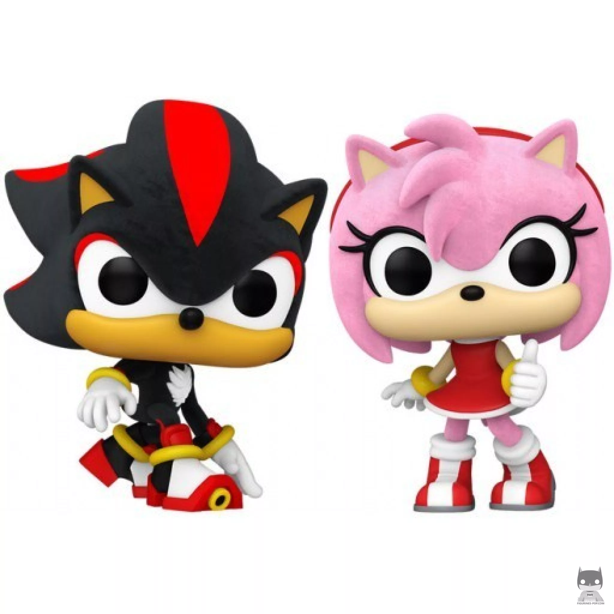 Figura Funko Pop! Shadow & Amy (Flocado) (Sonic The Hedgehog)