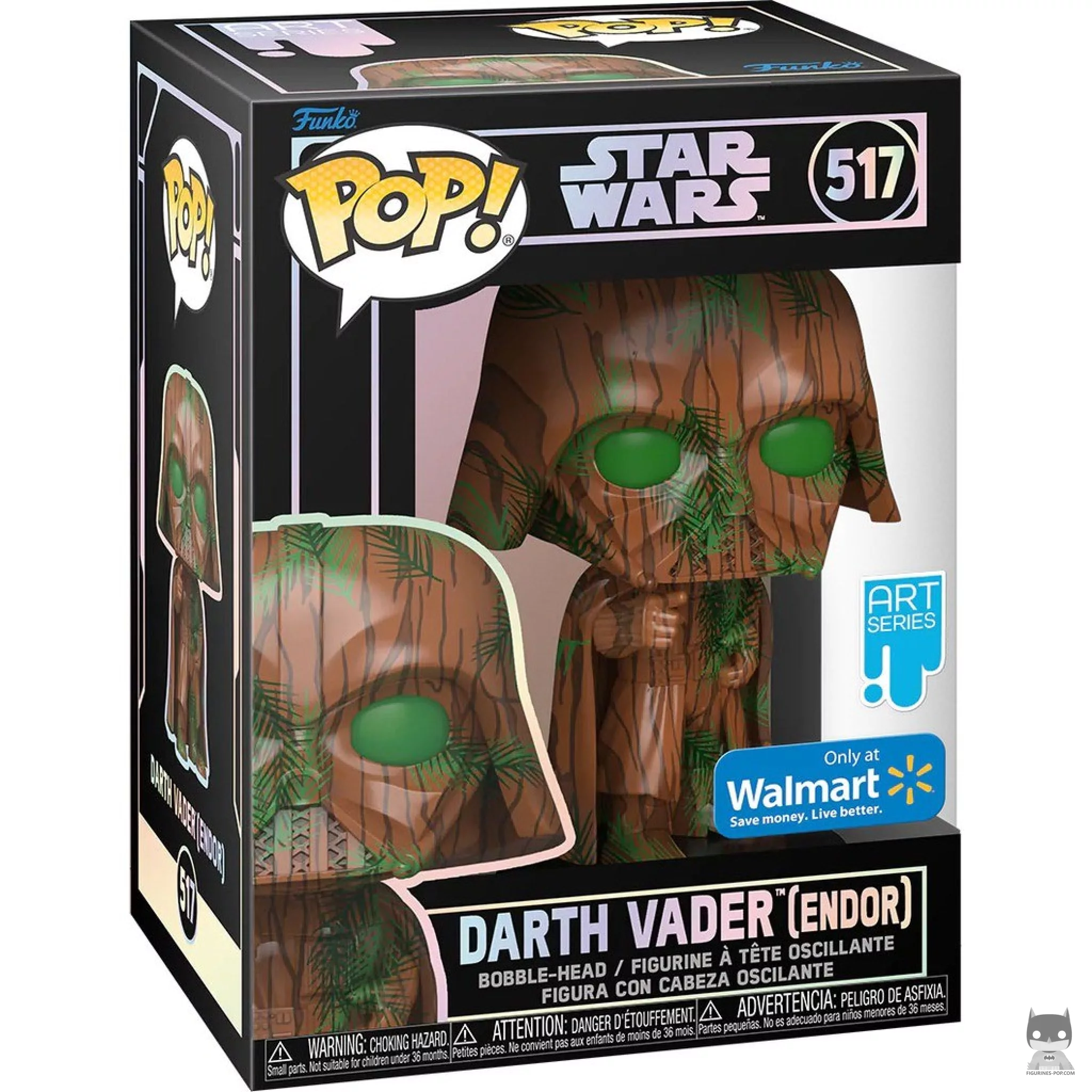 Figura Funko Pop! Darth Vader (Endor) en su caja