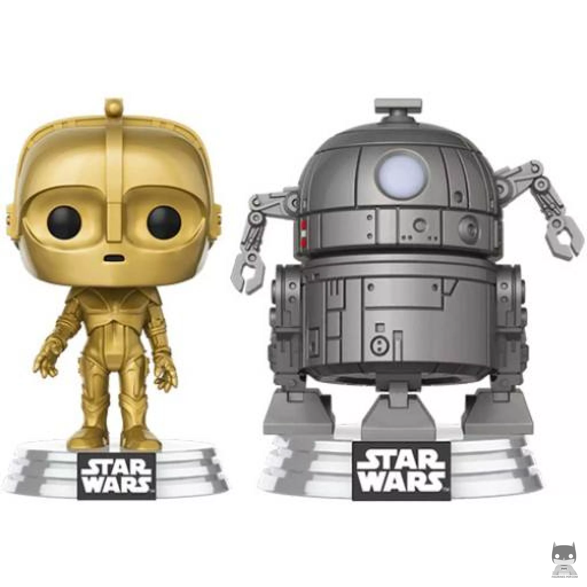 Figura Funko Pop! C-3PO & R2-D2 (Star Wars: Concept Series)