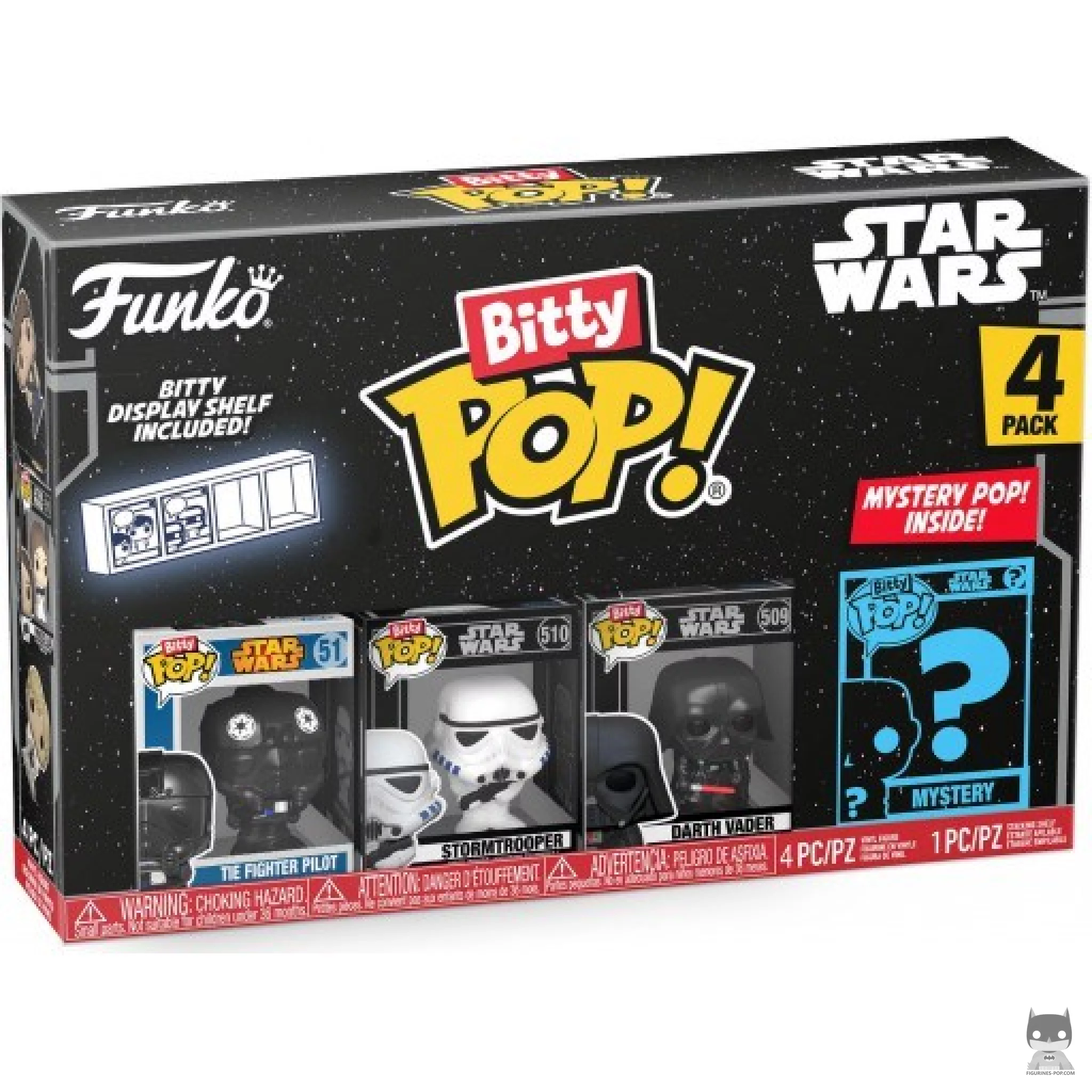 Figura Funko Pop! Star Wars (Serie 4) en su caja