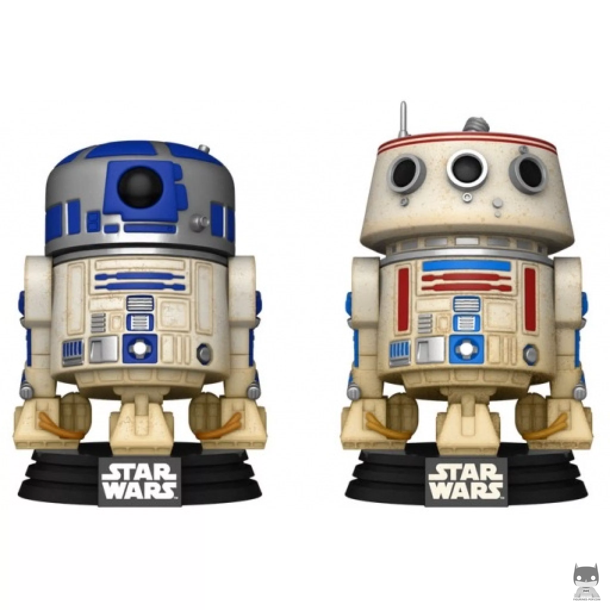 Figura Funko Pop! R2-D2 & R5-D4 (Star Wars: Episodio IV, Una nueva esperanza)