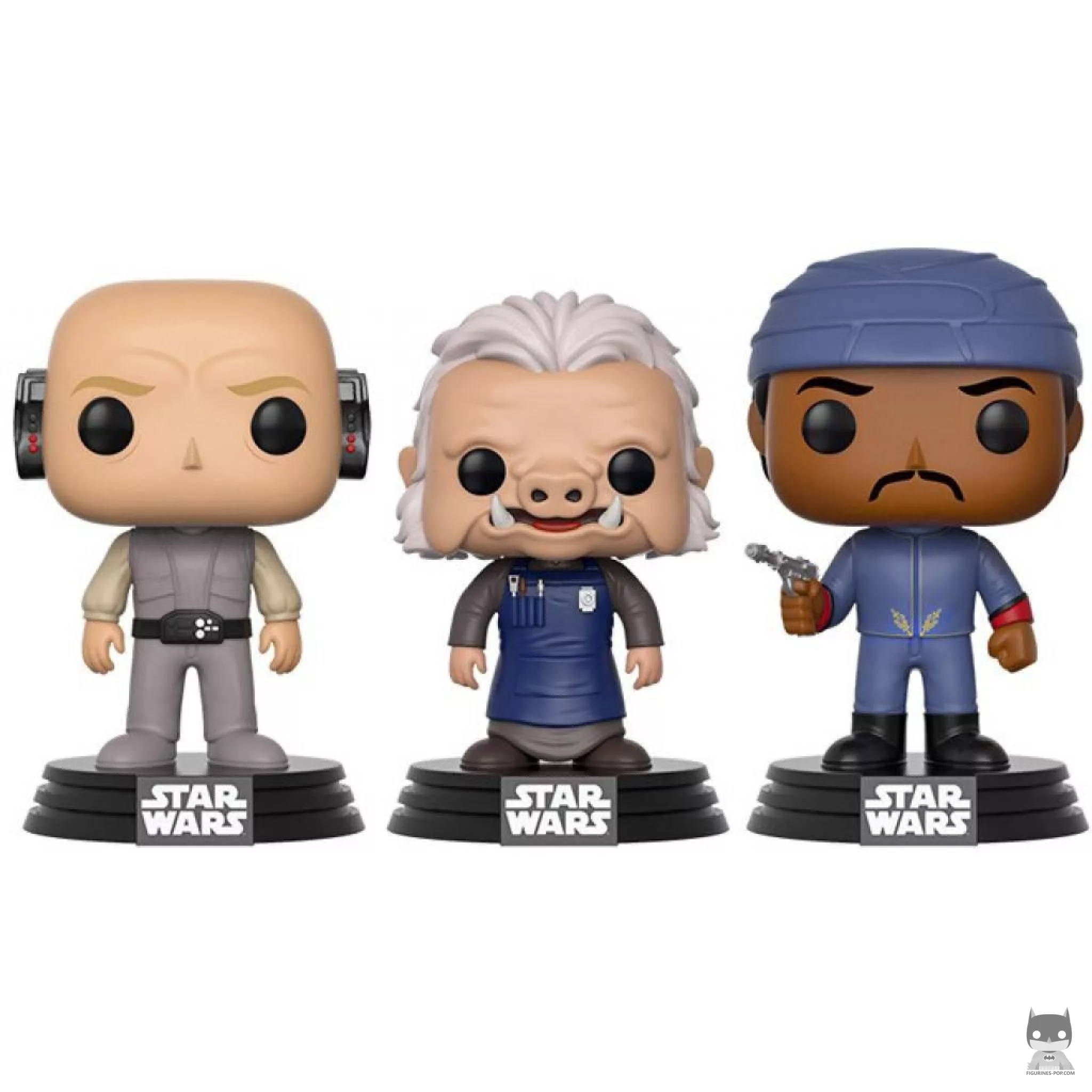 Figura Funko Pop! Lobot, Ugnaught & guardia de Bespin (Star Wars: Episodio VII, El despertar de la Fuerza)