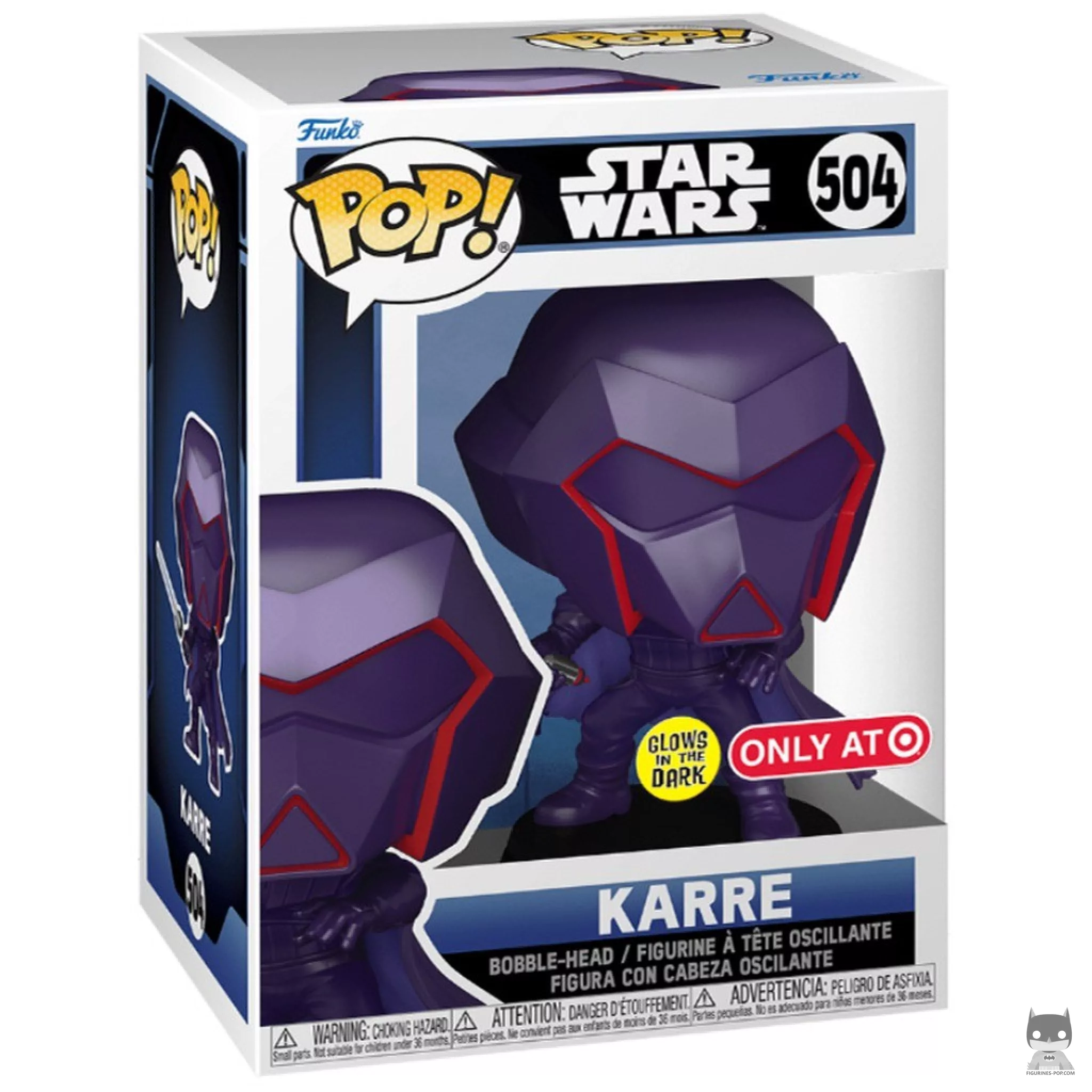 Figura Funko Pop! Karre en su caja