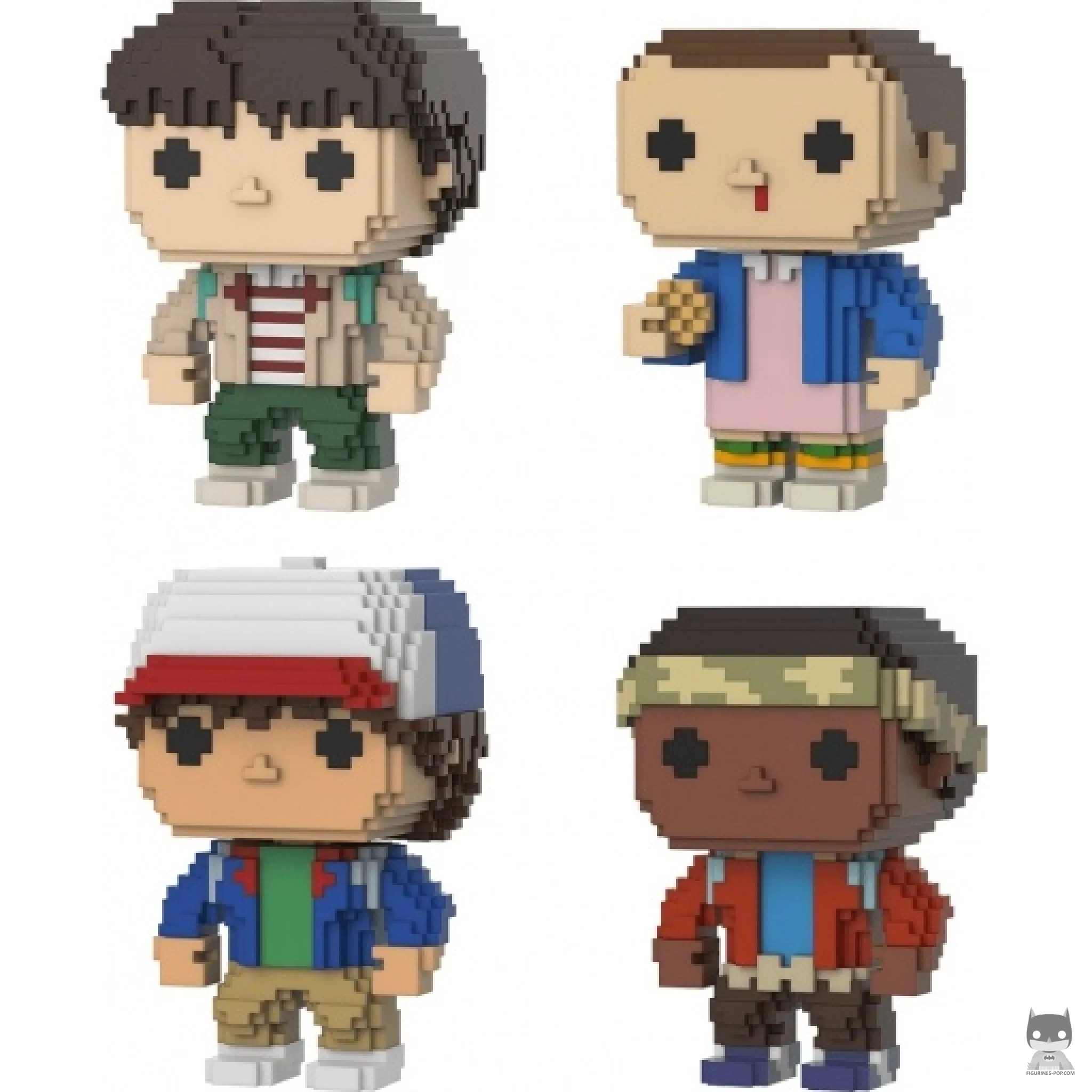 Figura Funko Pop! Once con gofres Eggo, Mike, Dustin & Lucas (Stranger Things)