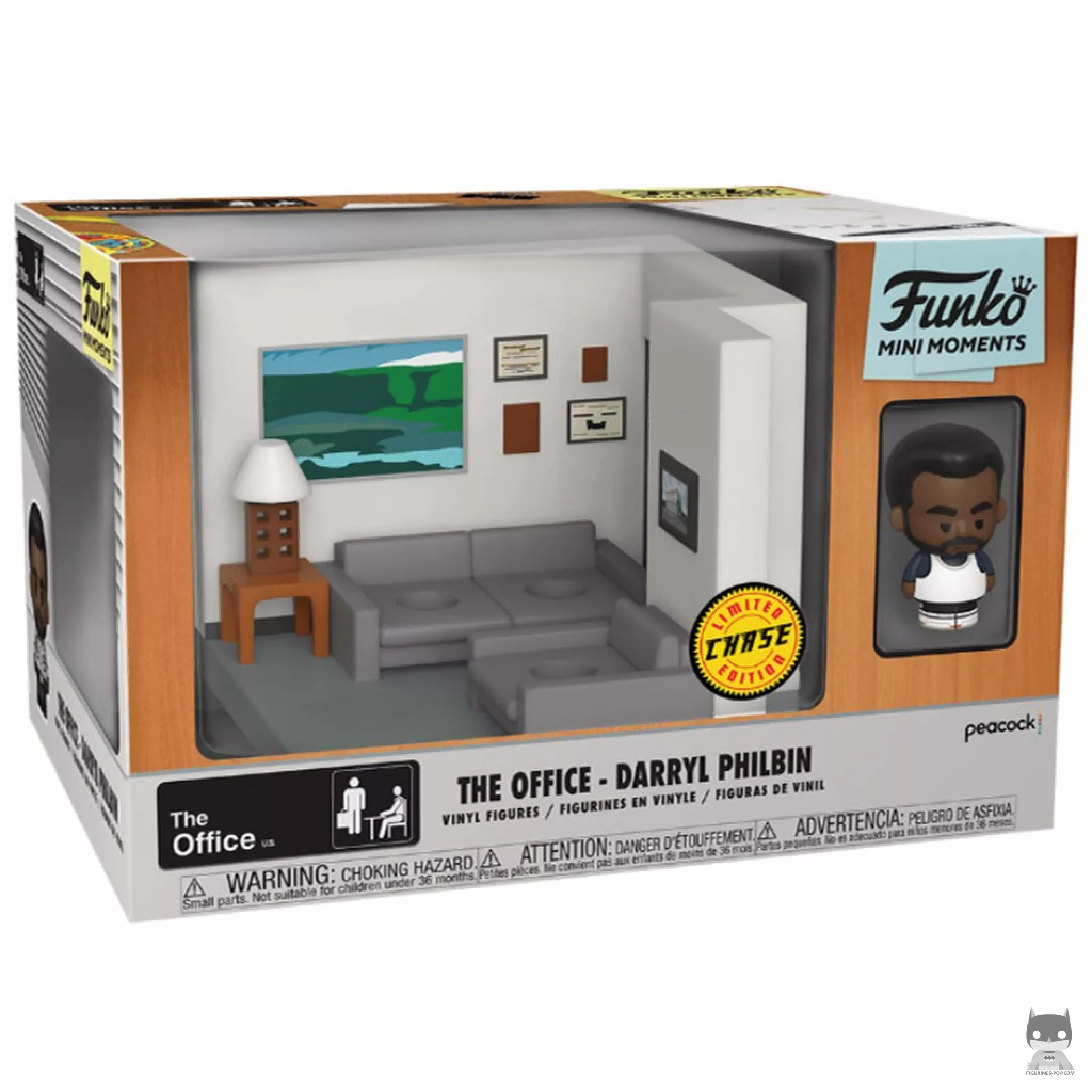 Figura Funko Pop! Darryl Philbin (Chase) en su caja