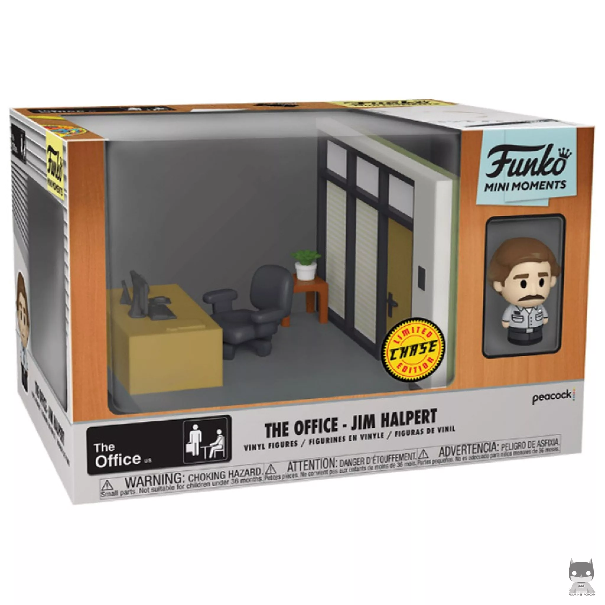 Figura Funko Pop! Jim Halpert (Chase) en su caja