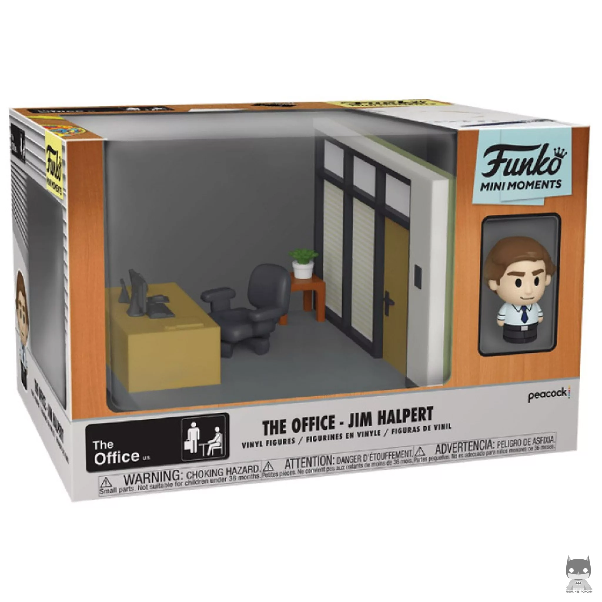 Figura Funko Pop! Jim Halpert en su caja