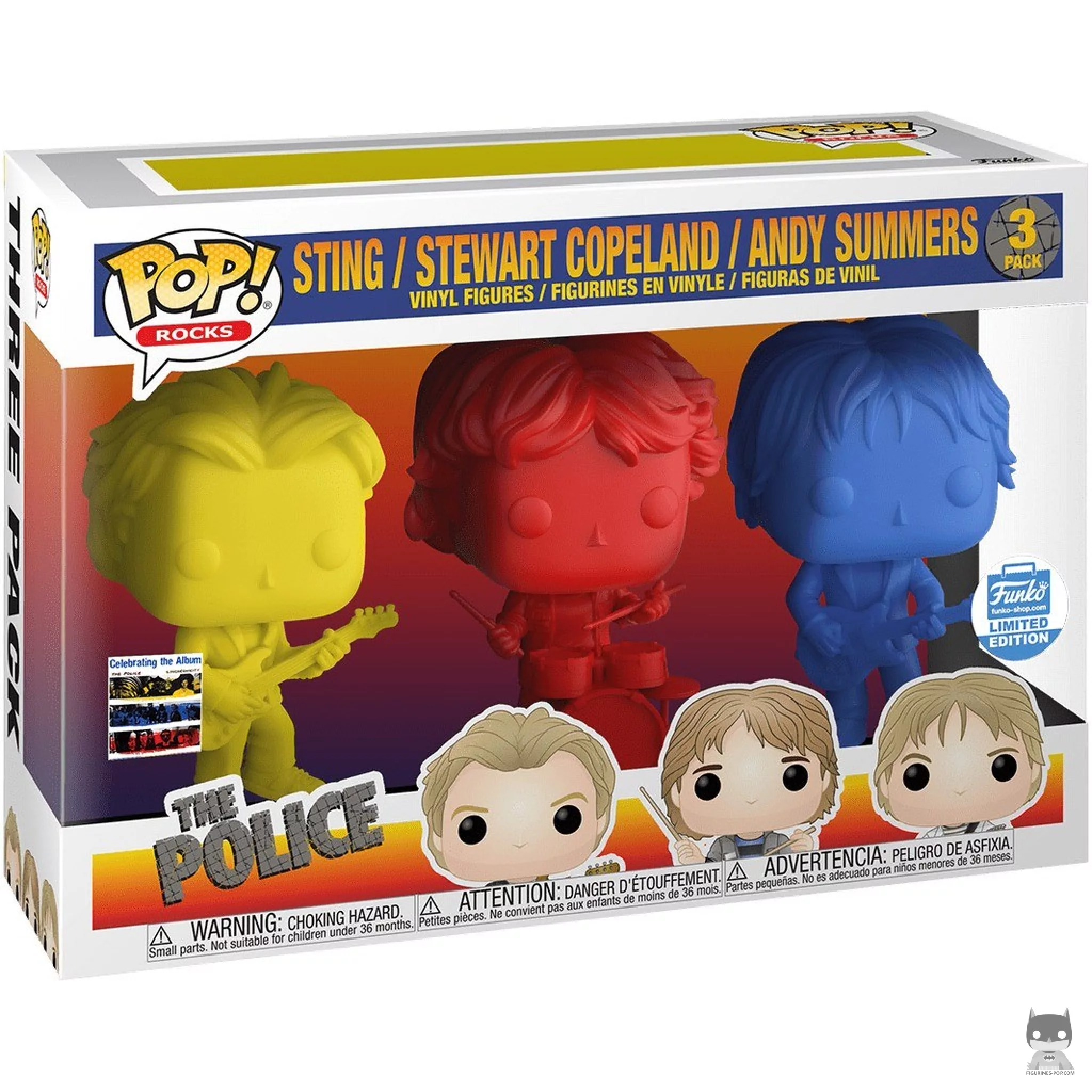 Figura Funko Pop! The Police en su caja
