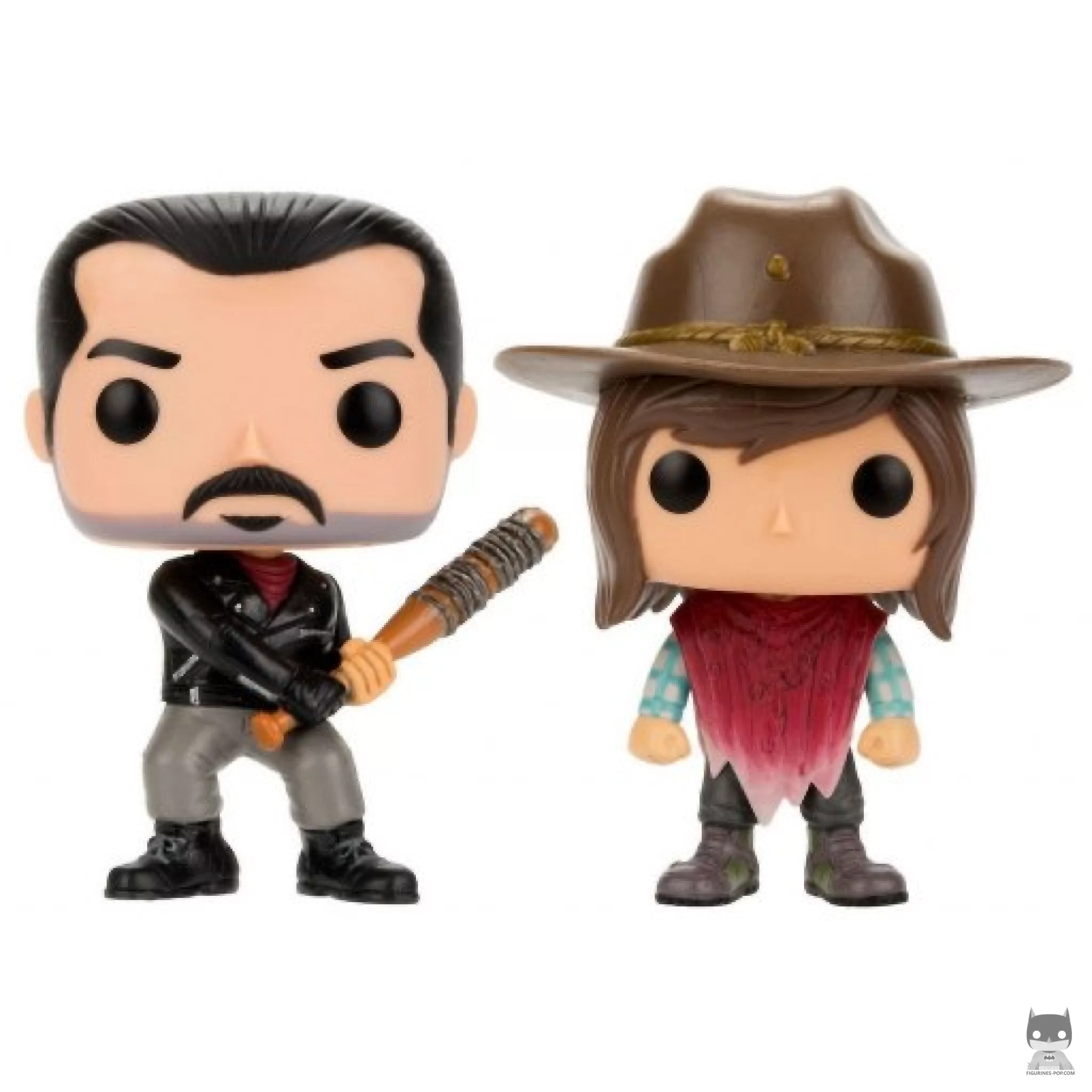 Figura Funko Pop! Negan & Carl Grimes (The Walking Dead)