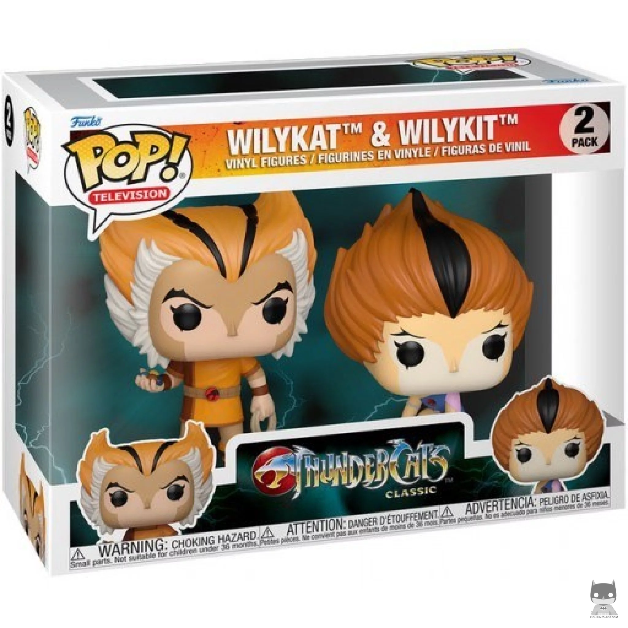 Figura Funko Pop! Wilykat & Wilykit en su caja