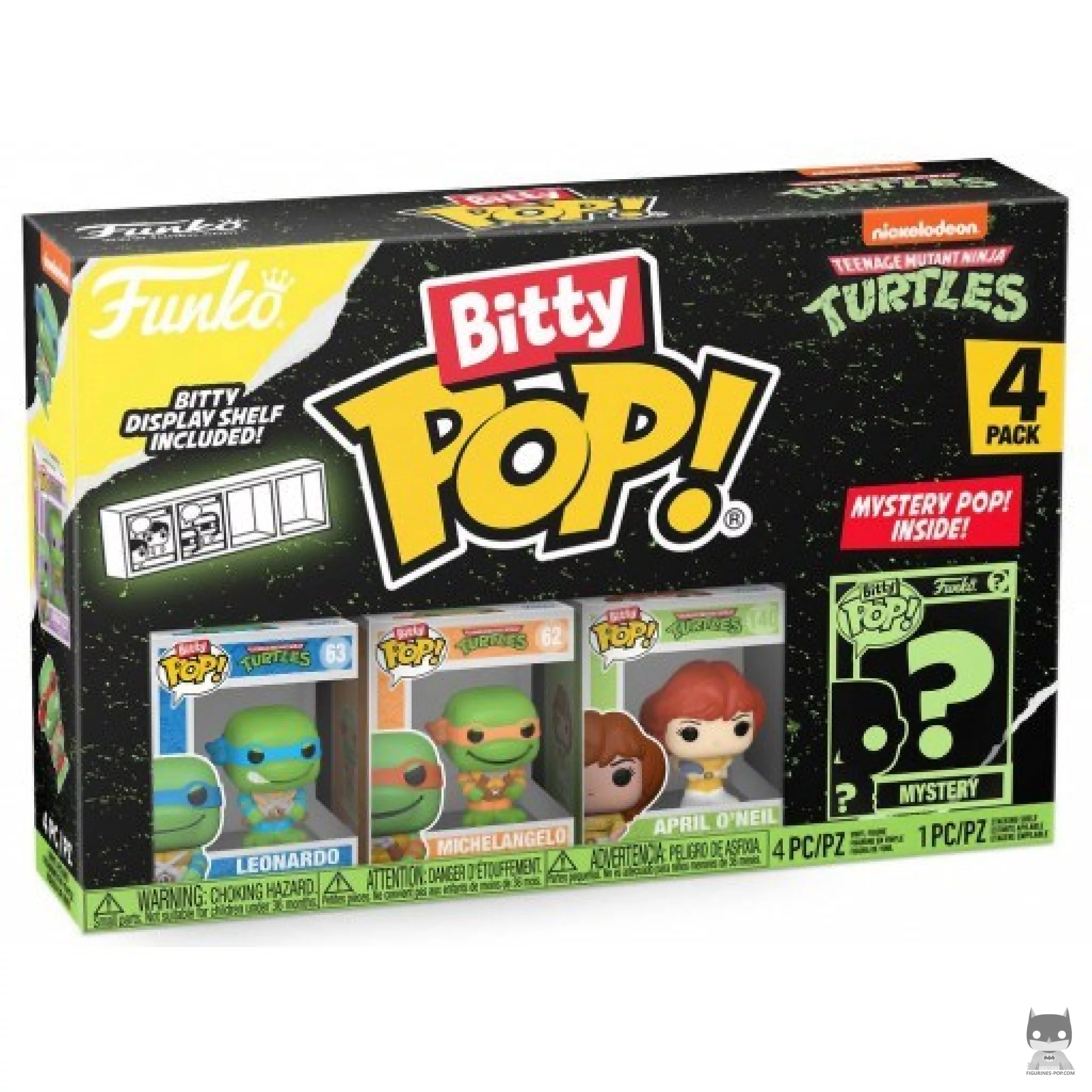 Figura Funko Pop! Tortugas Ninja (Serie 1) en su caja