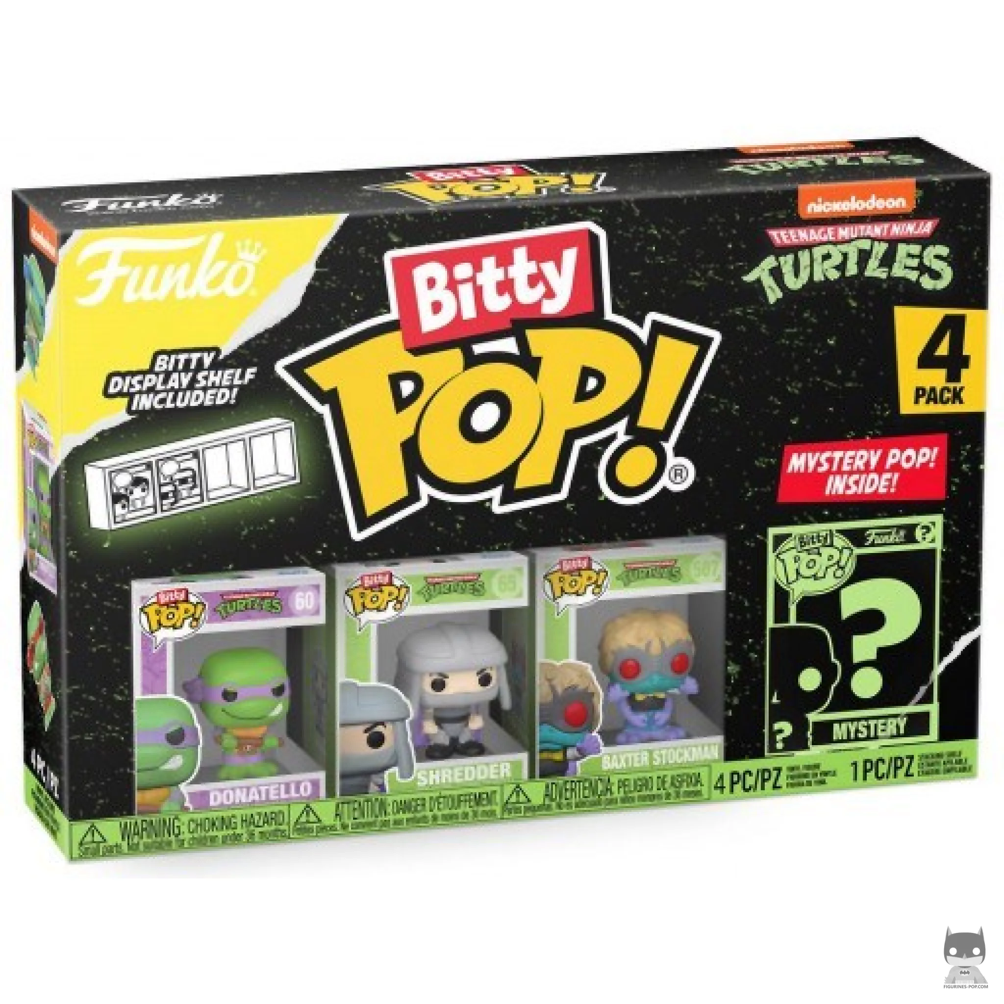 Figura Funko Pop! Tortugas Ninja (Serie 2) en su caja