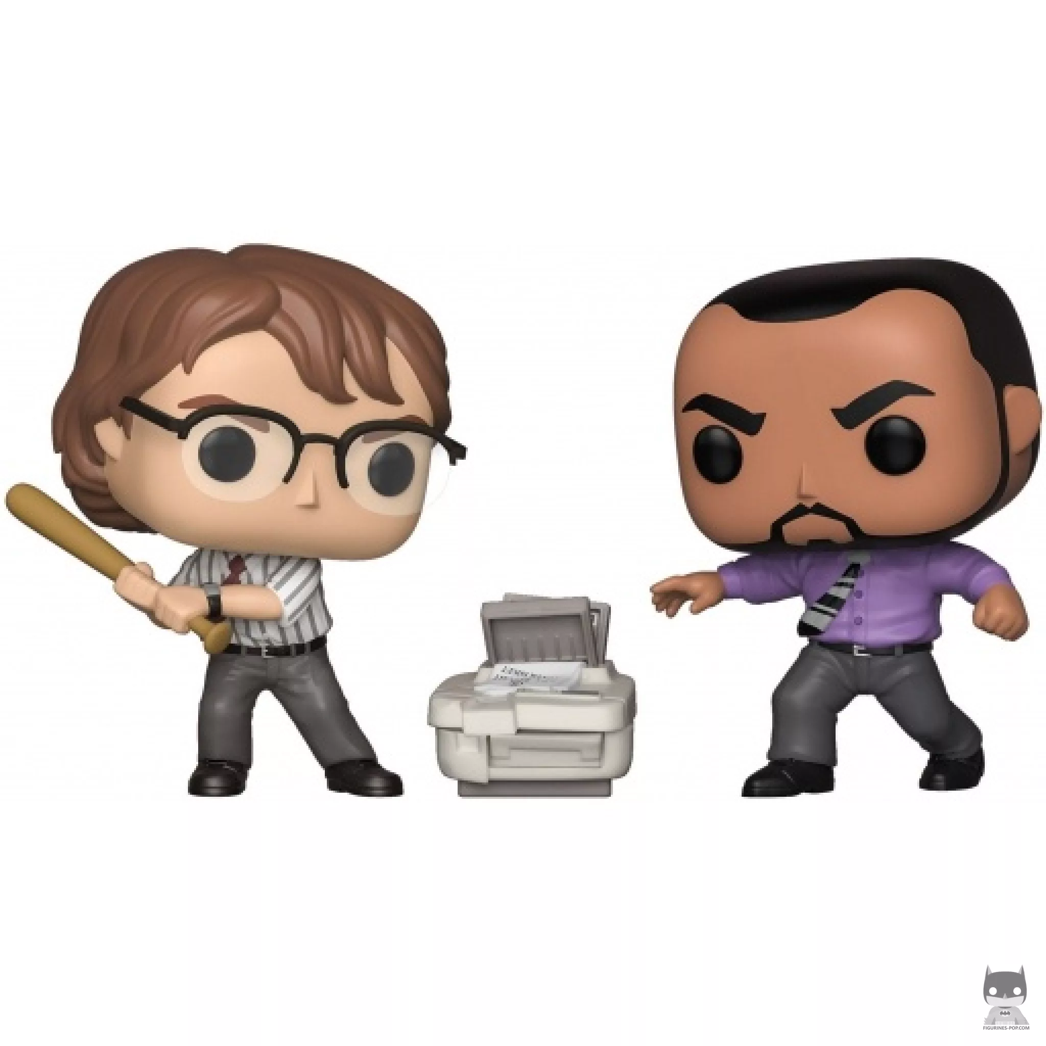 Figura Funko Pop! Michael Bolton & Samir (Trabajo basura)