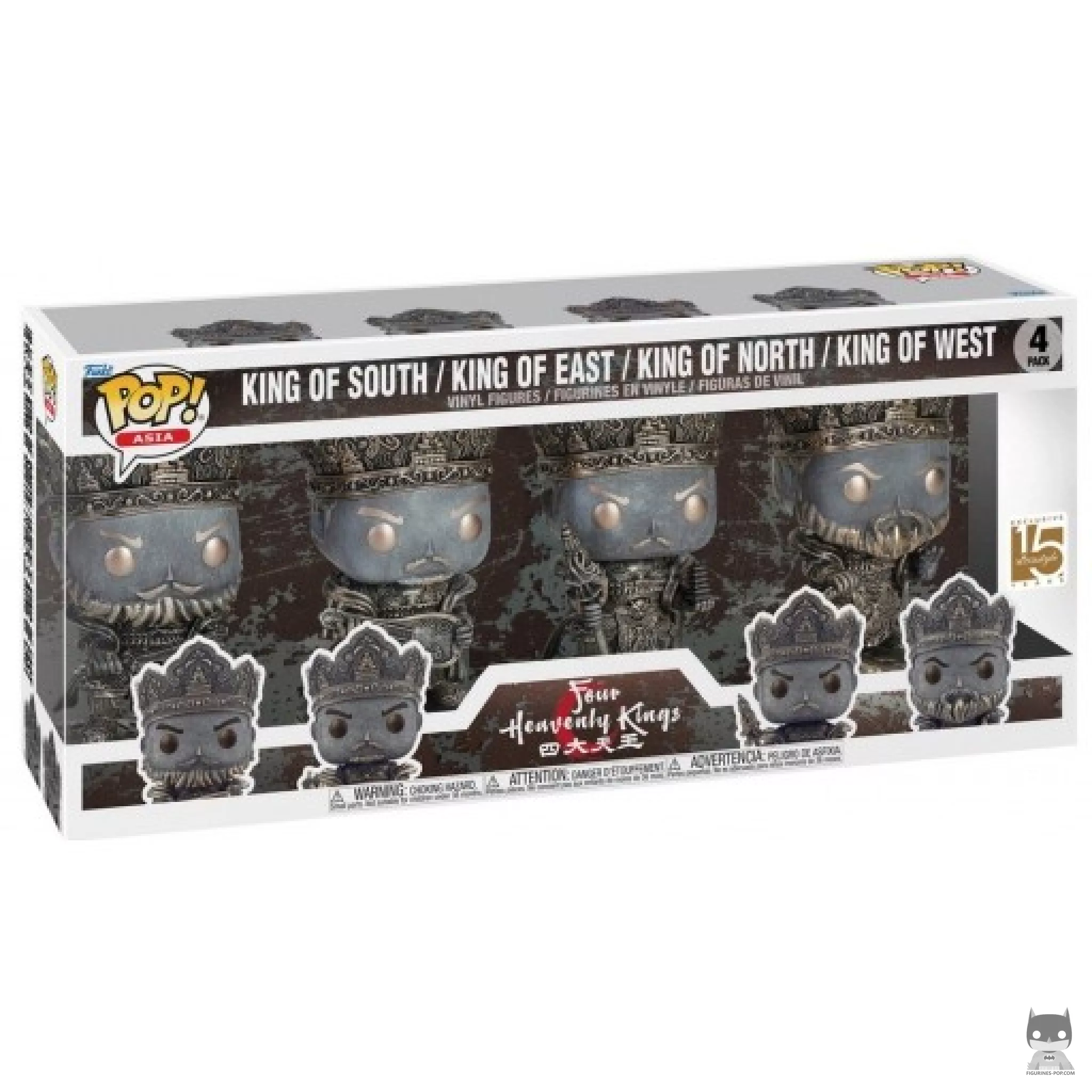Figura Funko Pop! Cuatro Reyes Celestiales en su caja