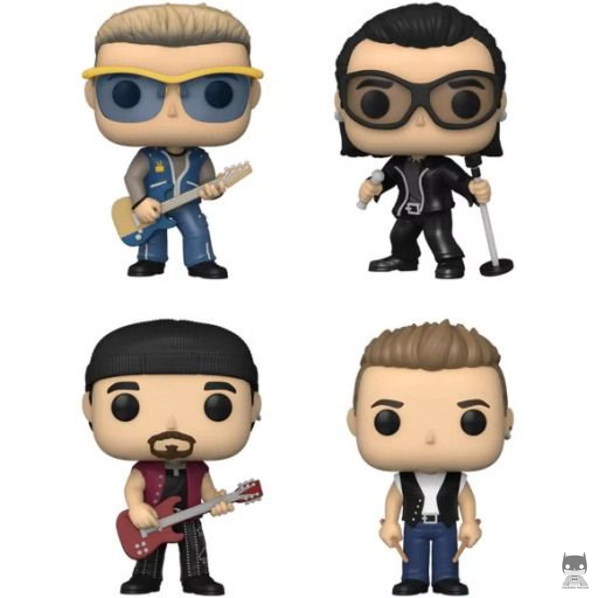 Figura Funko Pop! Adam, Bono, The Edge & Larry (U2 ZooTv)
