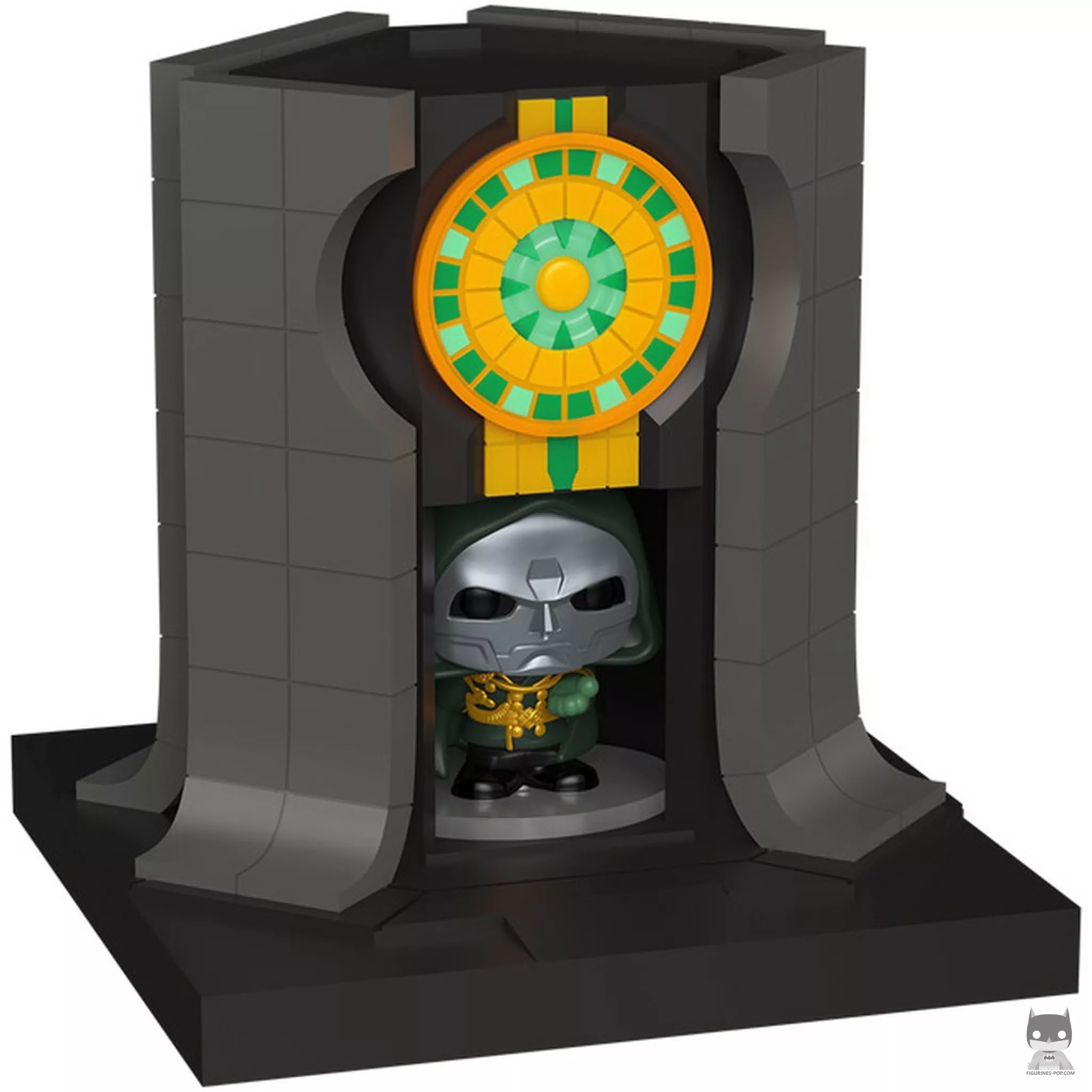 Figura Funko Pop! Lord Doom y la Torre de Doomstadt (Vengadores: Doomsday)