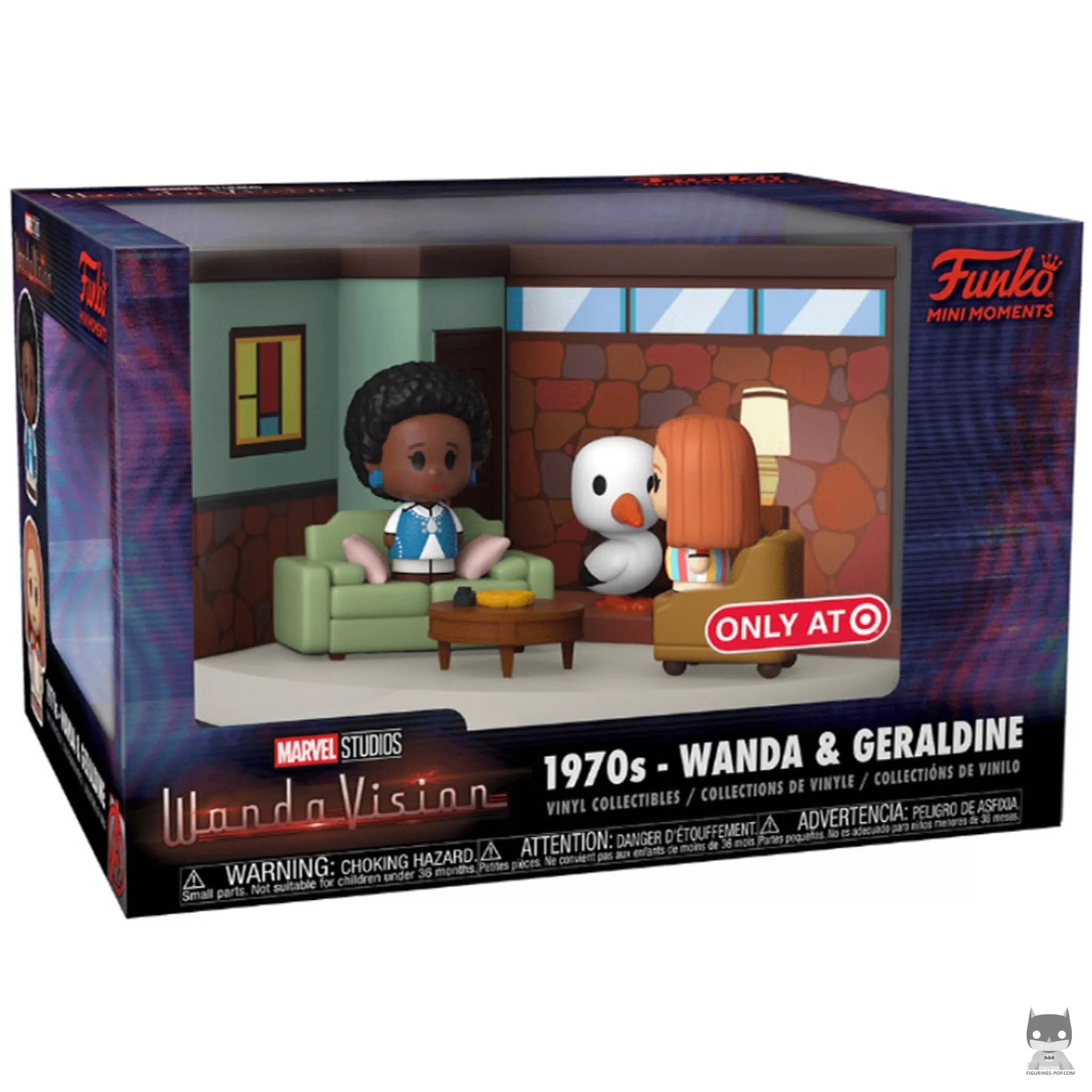 Figura Funko Pop! Años 1970 - Wanda y Geraldine en su caja