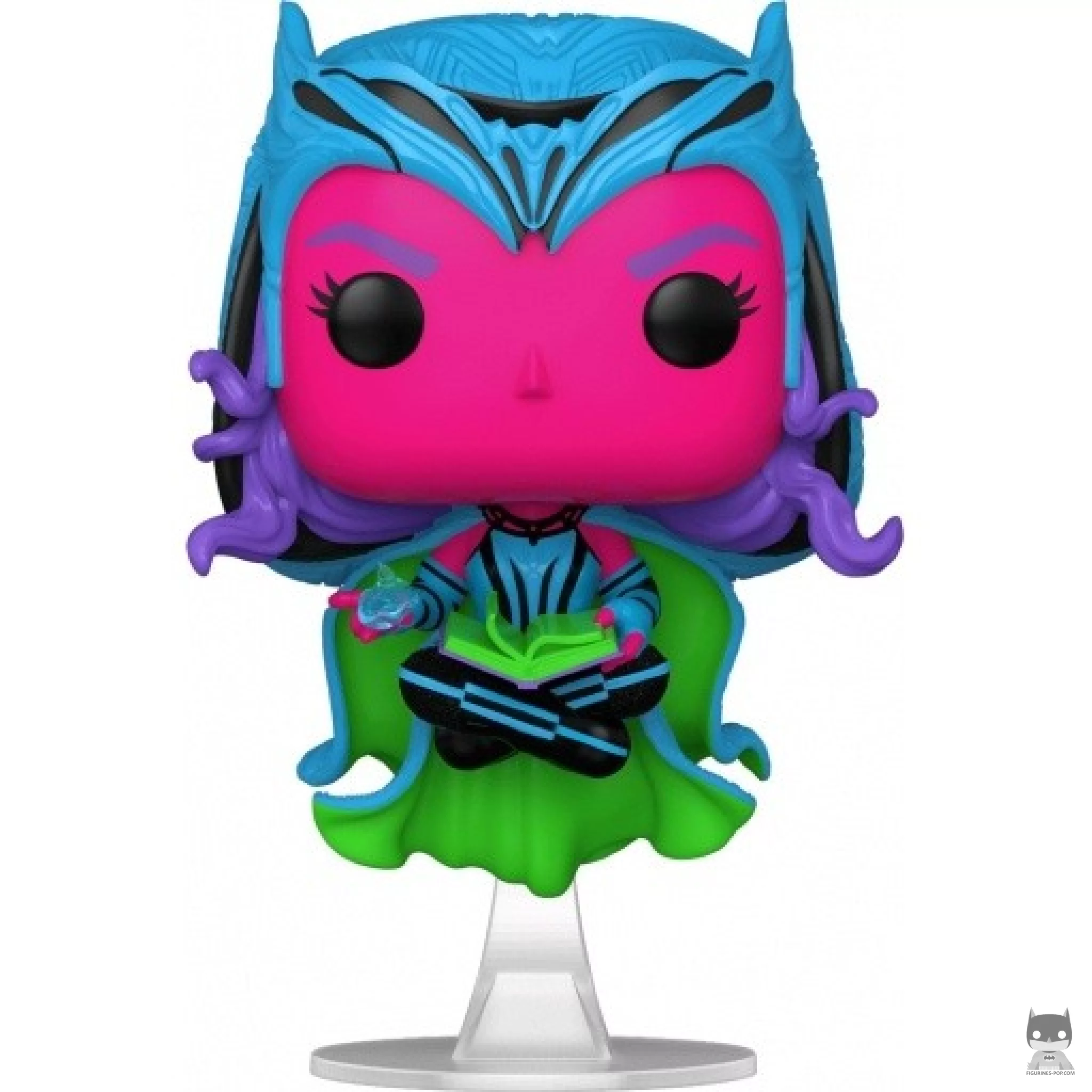 Figura Funko Pop! Bruja Escarlata (Luz negra) (WandaVision)