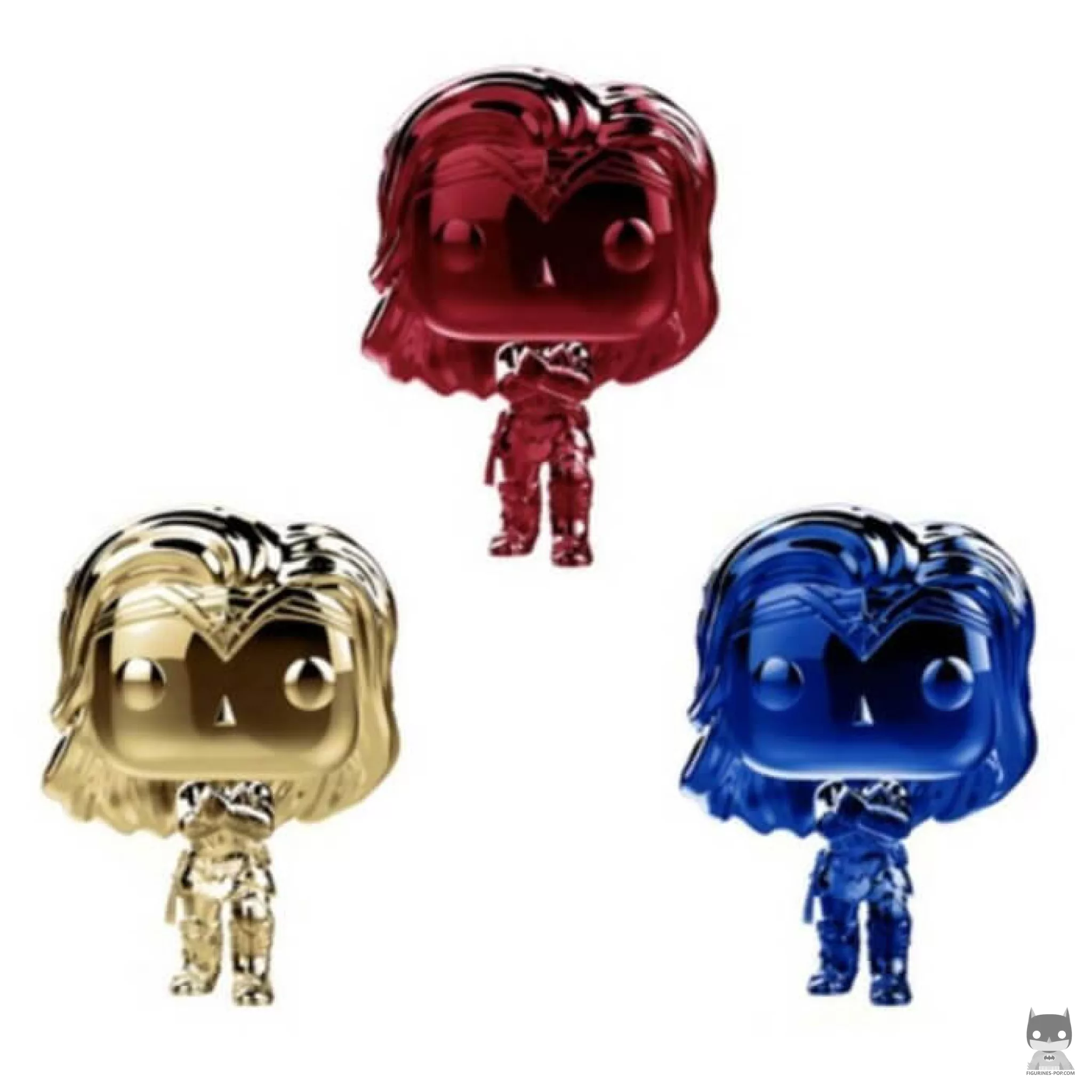 Figura Funko Pop! Wonder Woman (Cromado) (Wonder Woman)