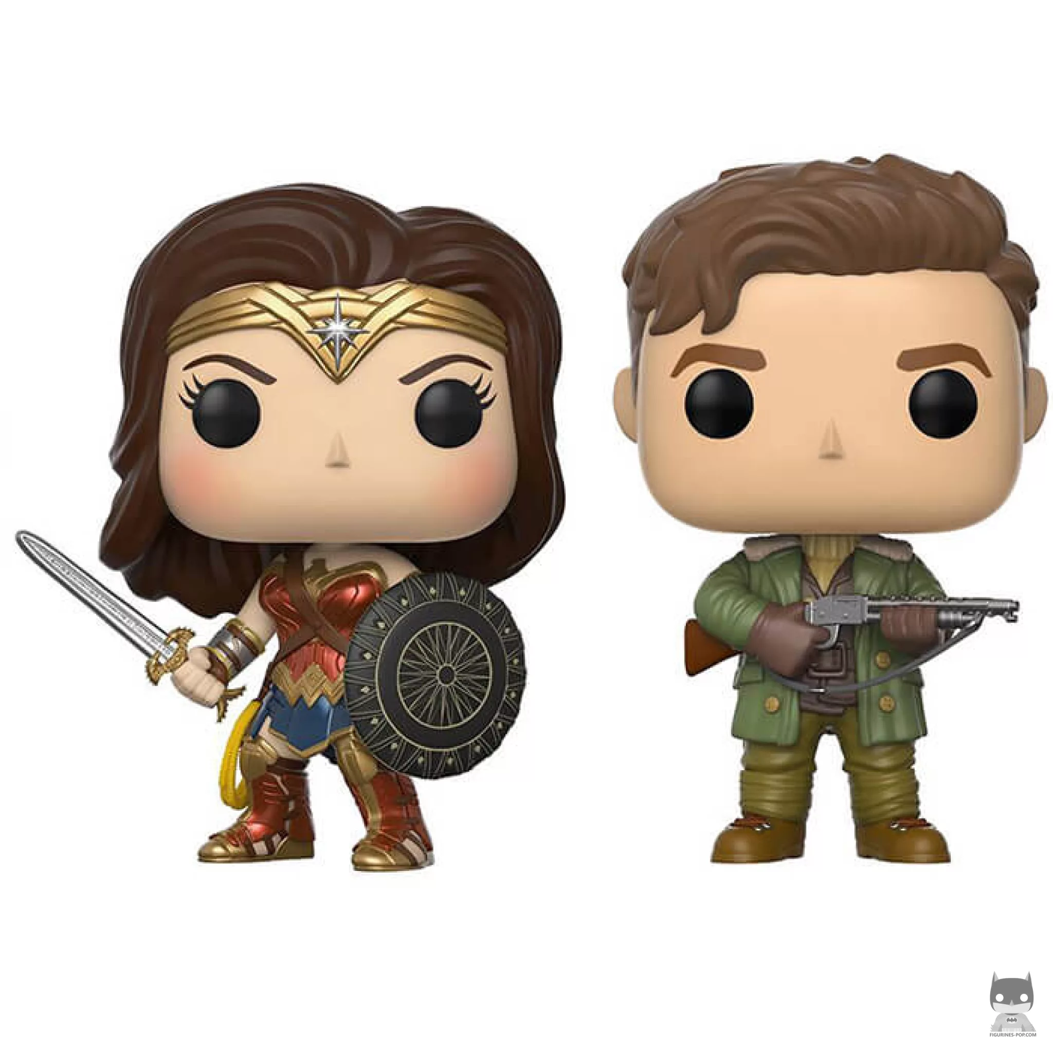 Figura Funko Pop! Wonder Woman & Steve Trevor (Wonder Woman)