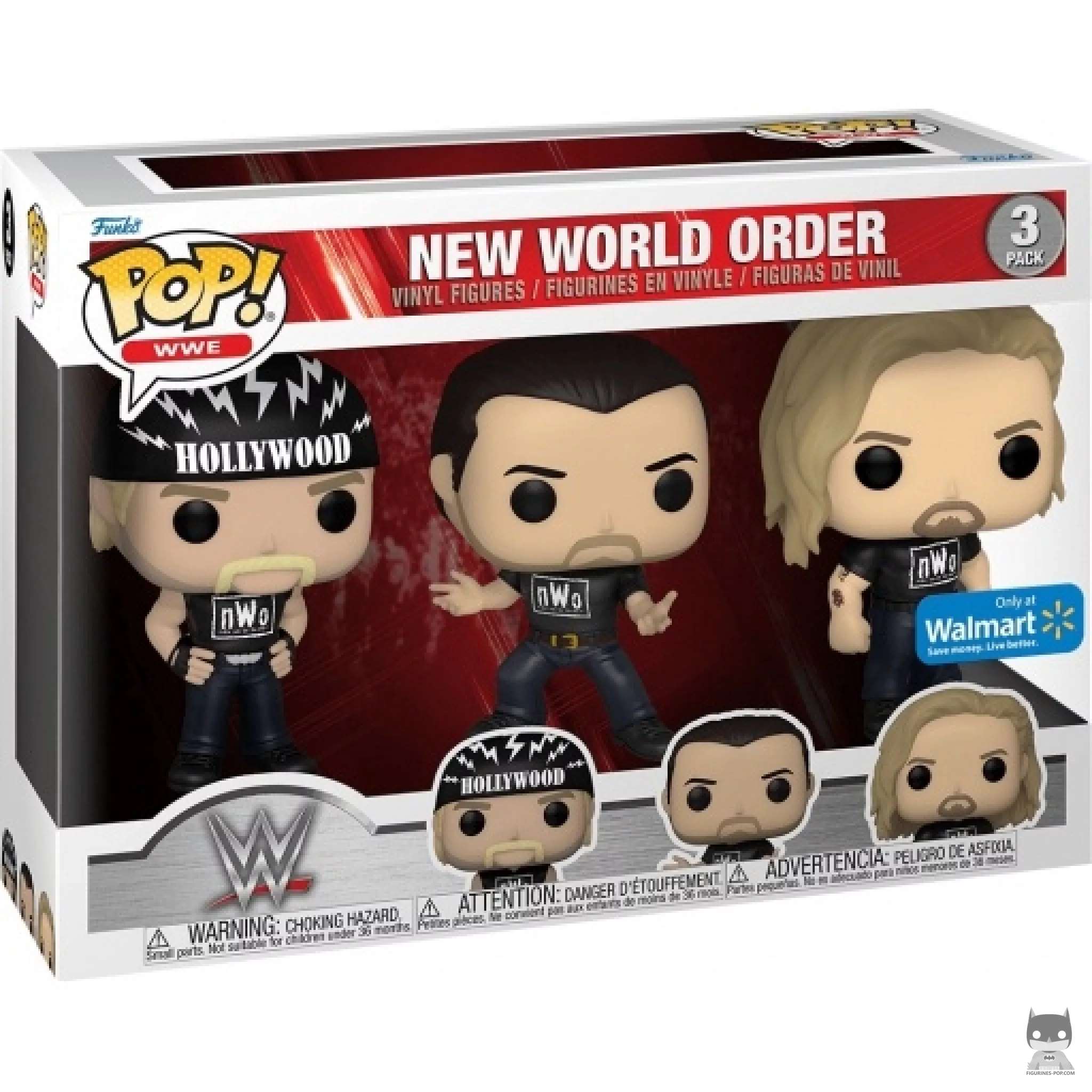 Figura Funko Pop! New World Order en su caja
