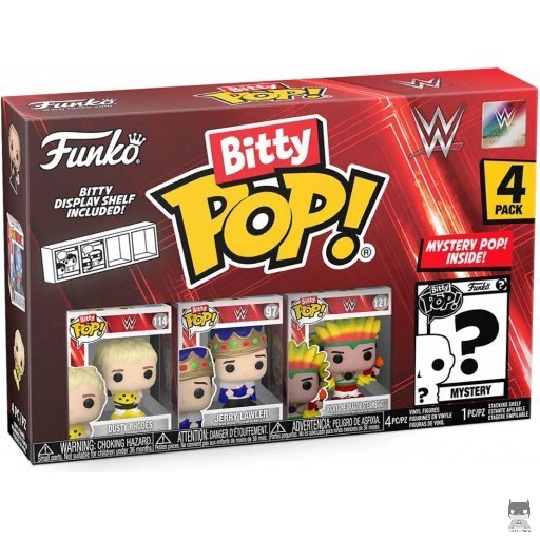 Figura Funko Pop! WWE (Serie 2) en su caja