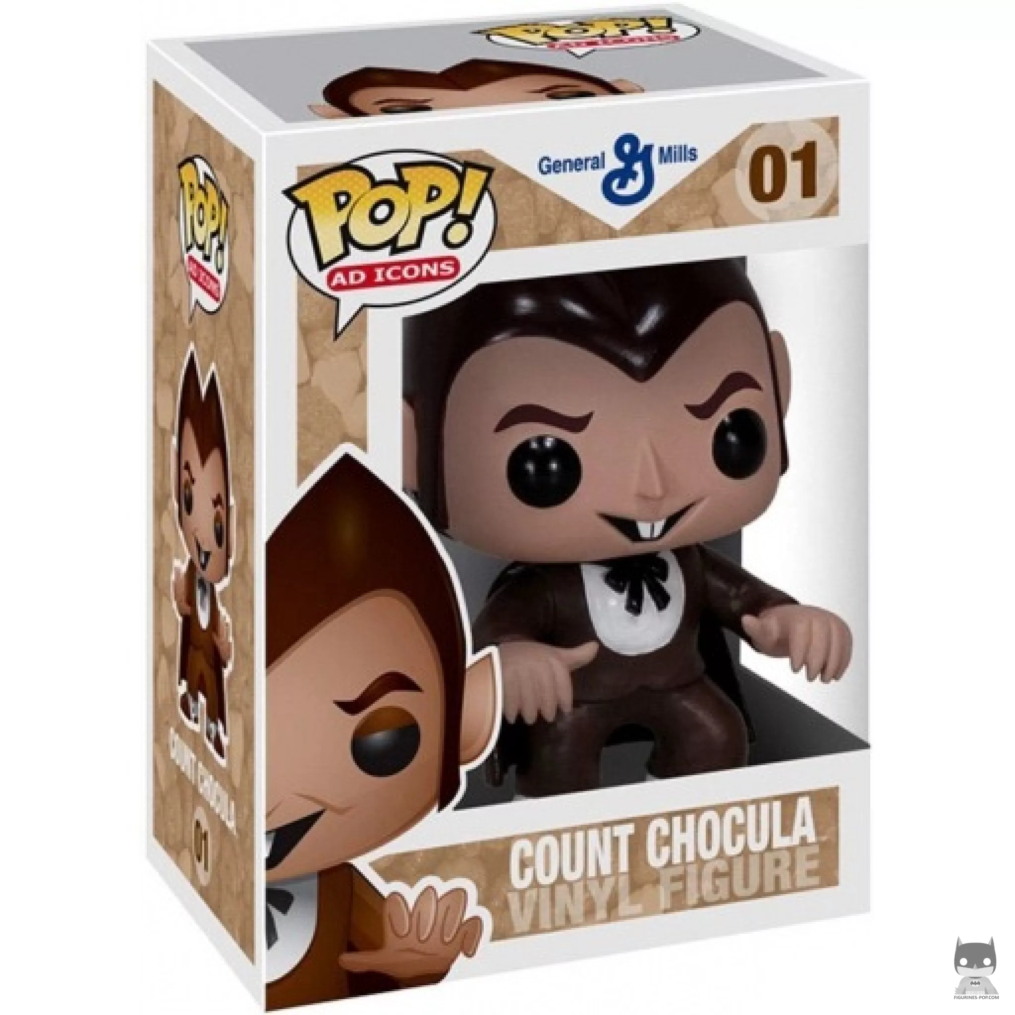 Figura Funko Pop! Conde Chocula en su caja