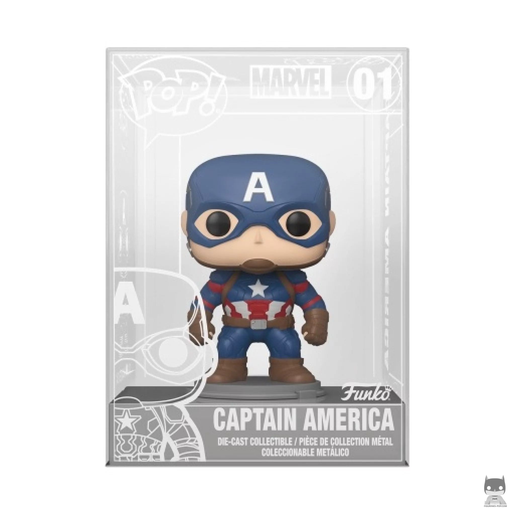 Figura Funko Pop! Capitán América (Capitán América: Civil War)