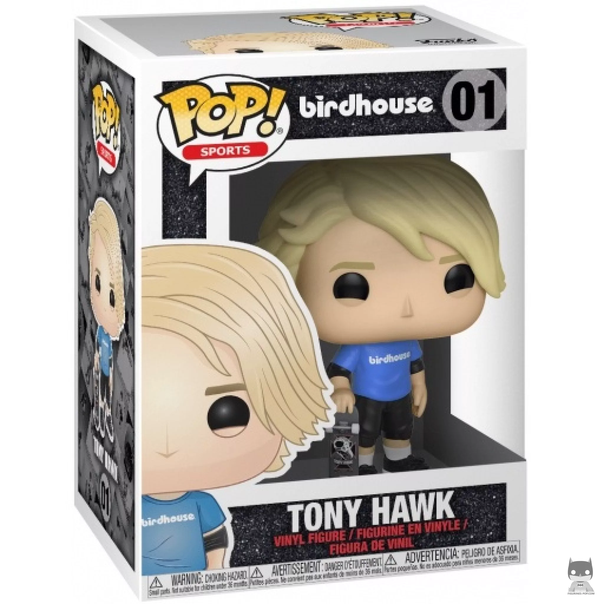 Figura Funko Pop! Tony Hawk en su caja