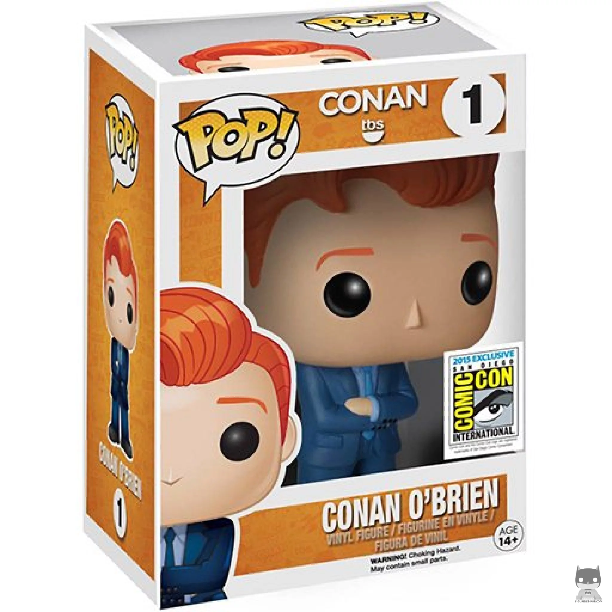 Figura Funko Pop! Conan O'Brien en su caja