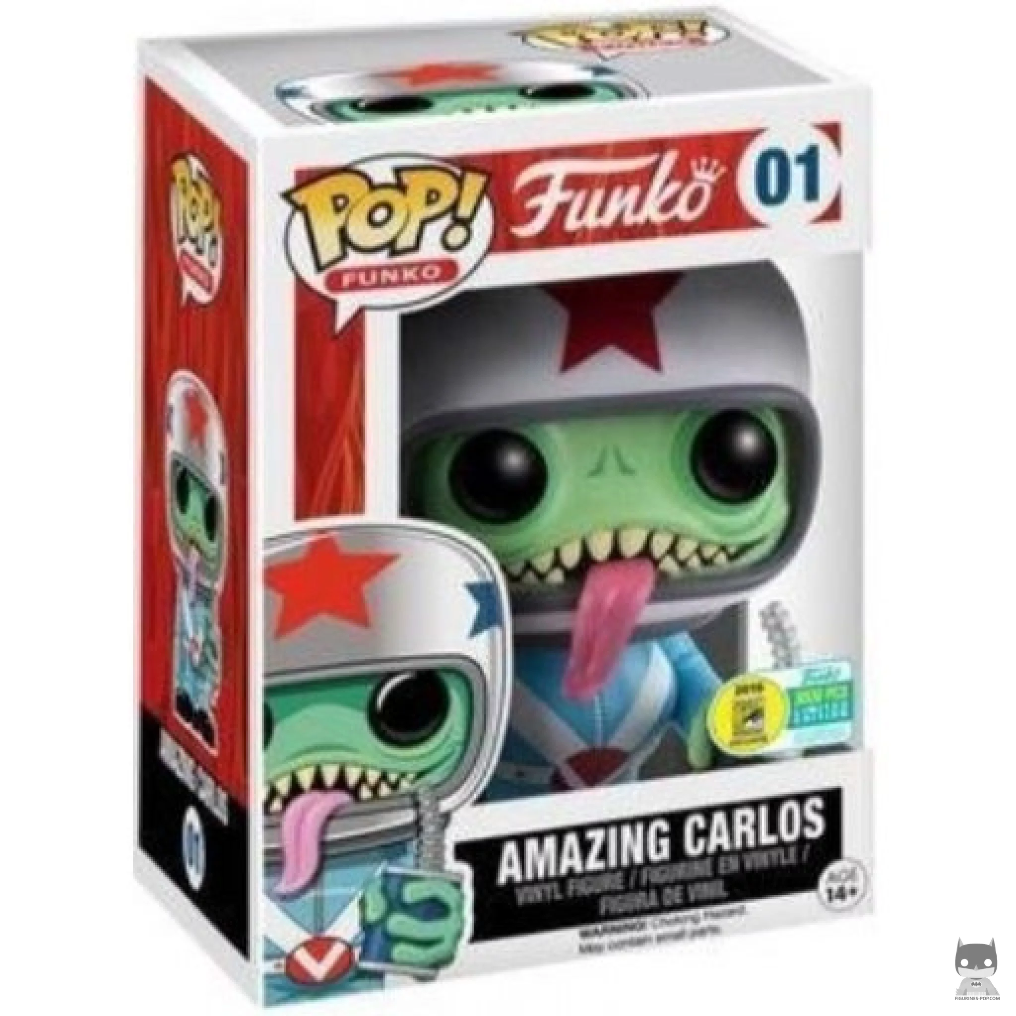 Figura Funko Pop! Carlos en su caja