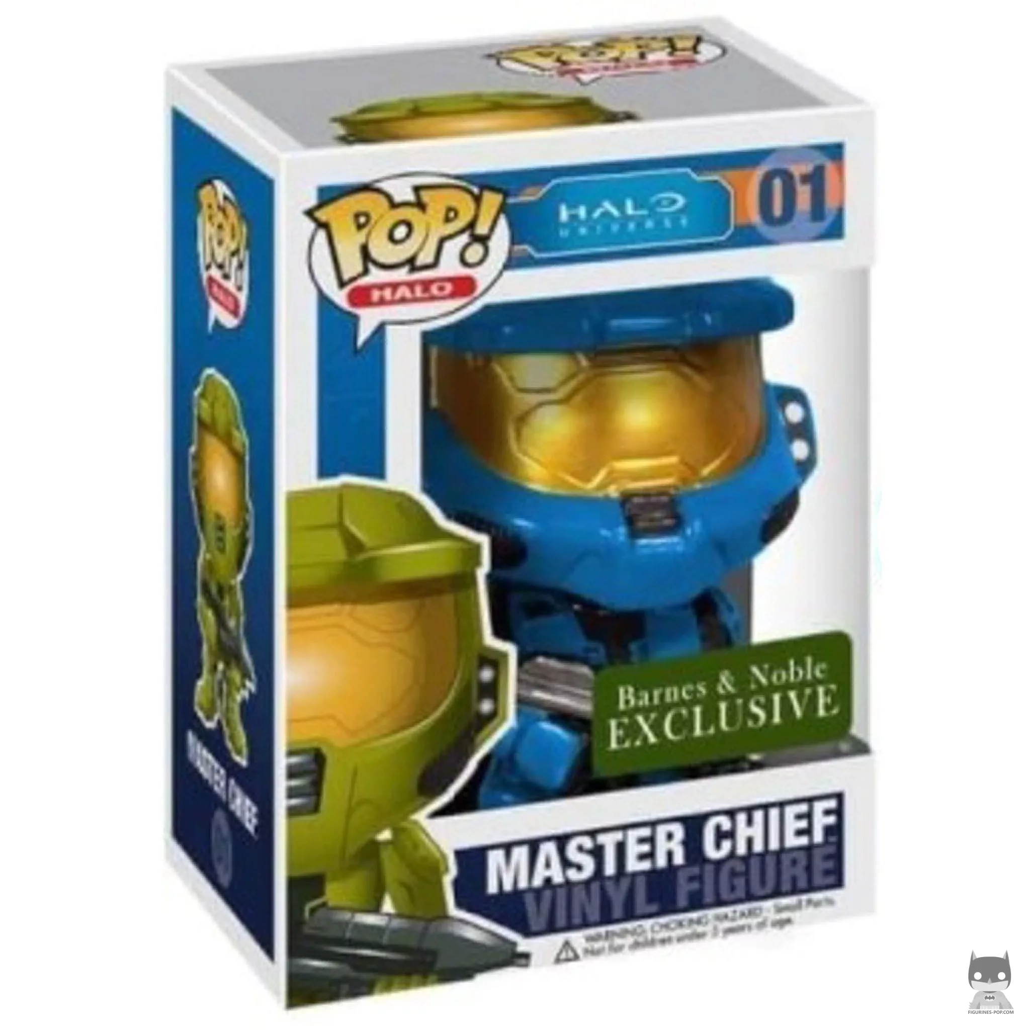 Figura Funko Pop! Jefe Maestro (Azul) en su caja