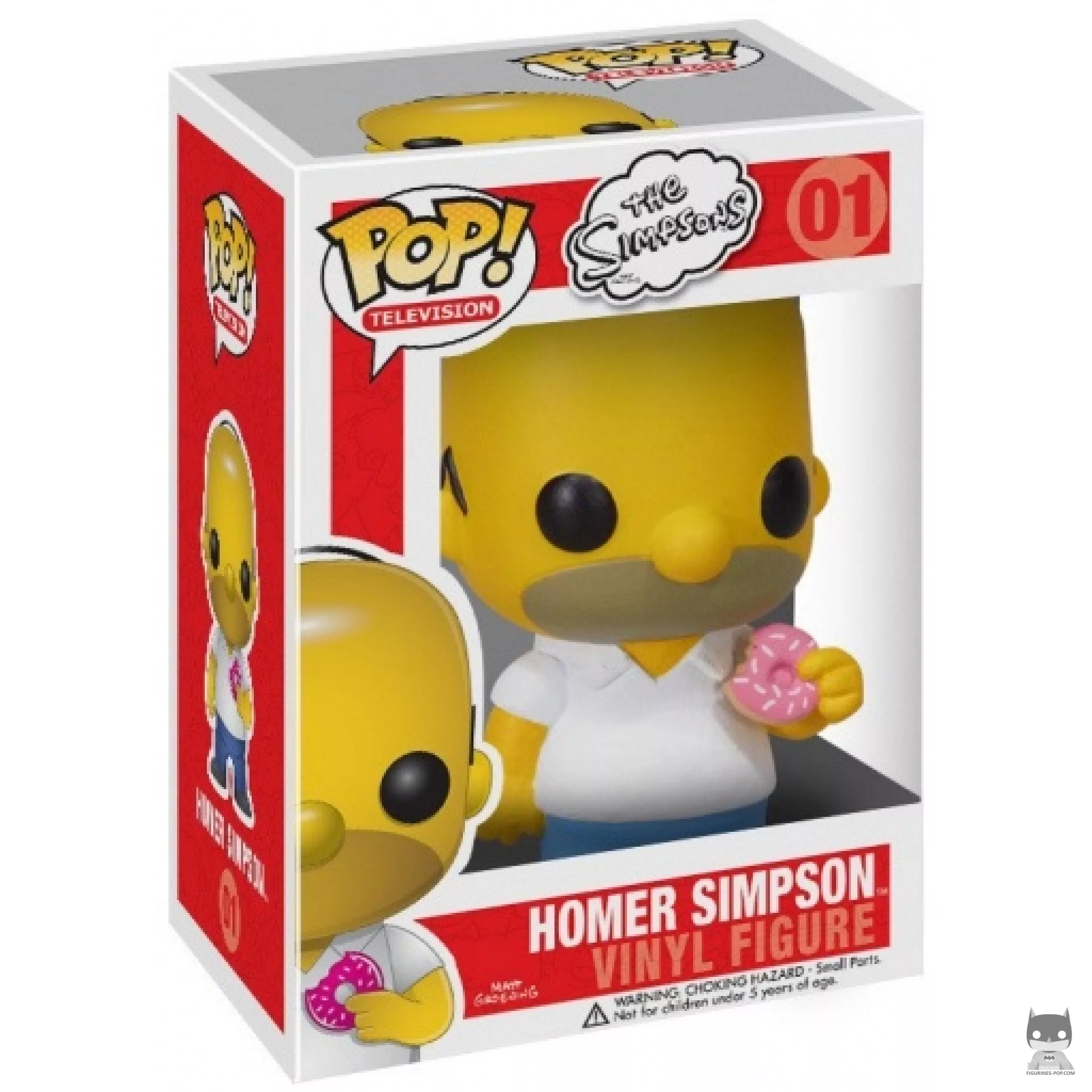 Figura Funko Pop! Homer Simpson en su caja