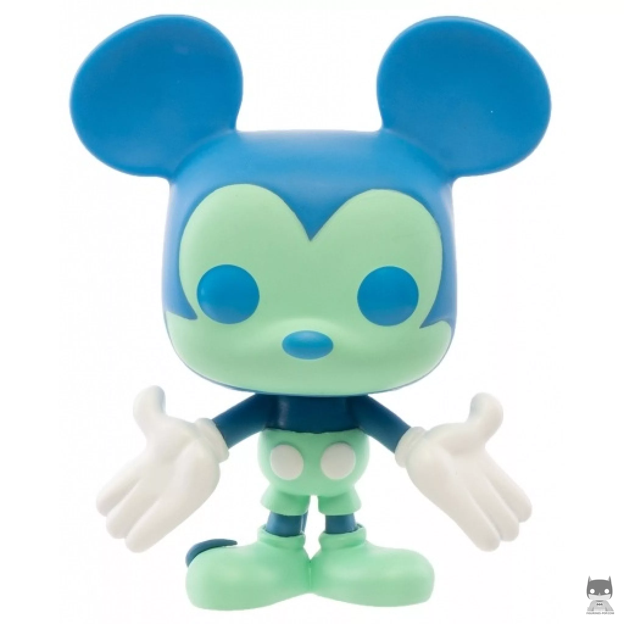 Figura Funko Pop! Mickey Mouse (Azul y verde) (Mickey Mouse 90 años)
