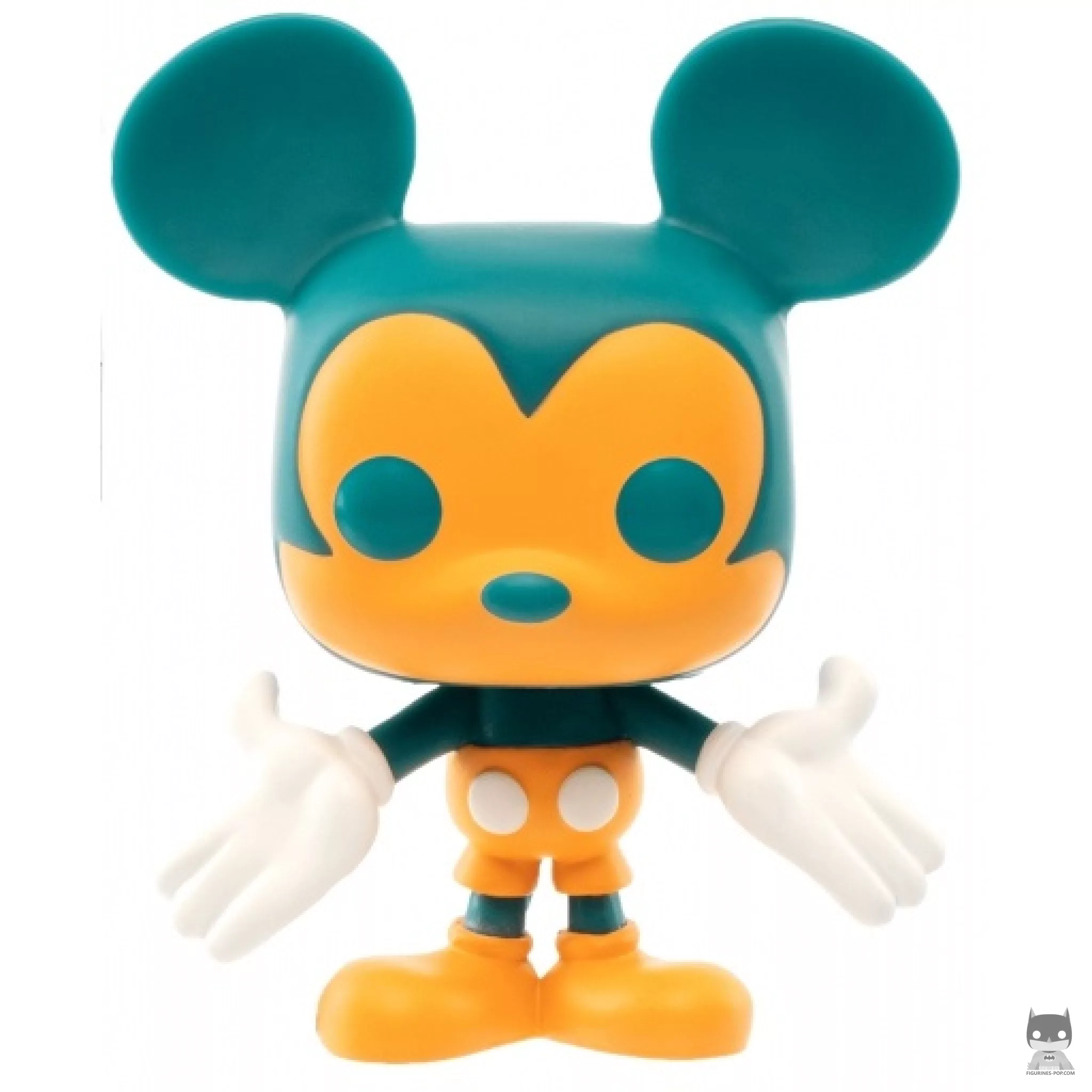 Figura Funko Pop! Mickey Mouse (Naranja y verde azulado) (Mickey Mouse 90 años)