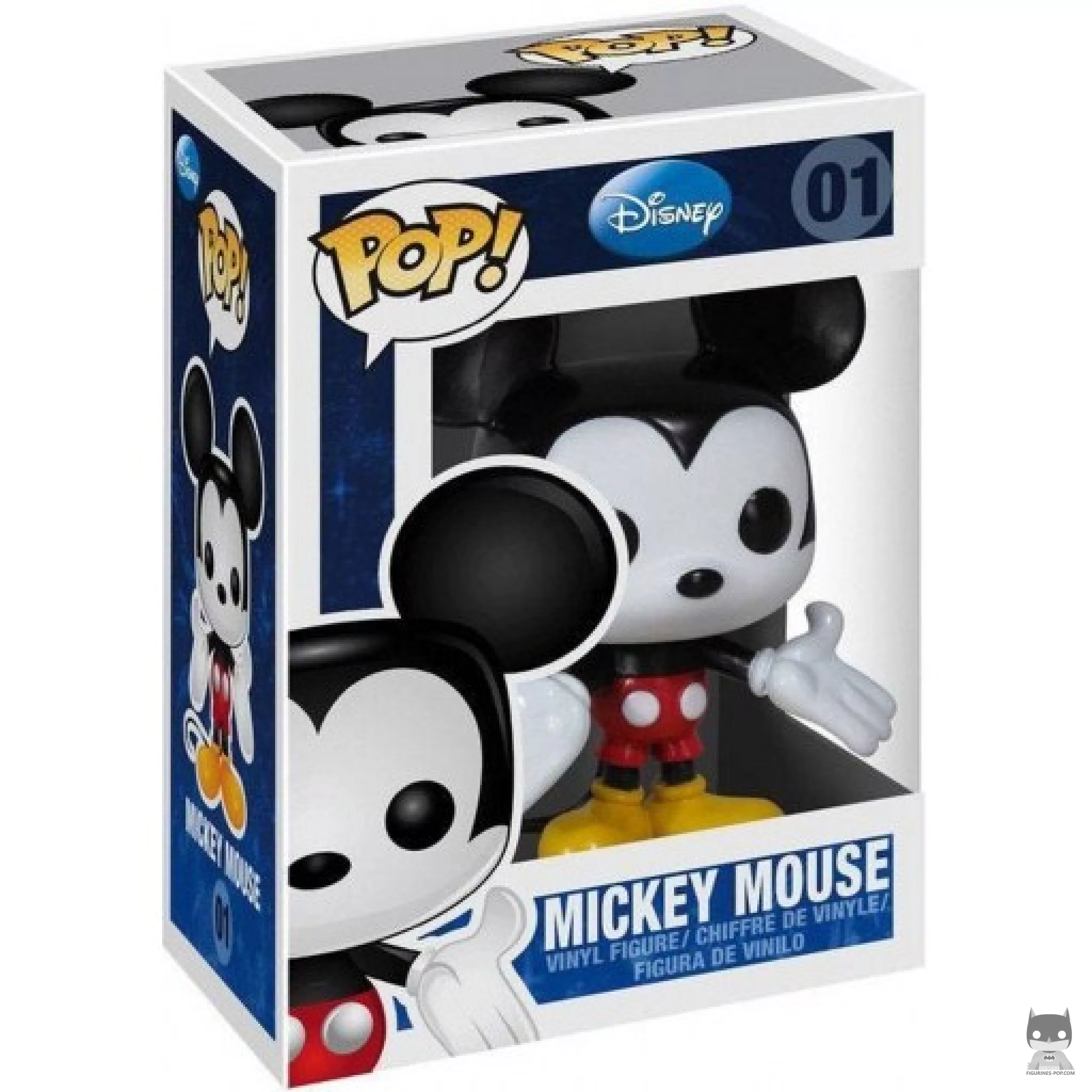 Figura Funko Pop! Mickey Mouse en su caja