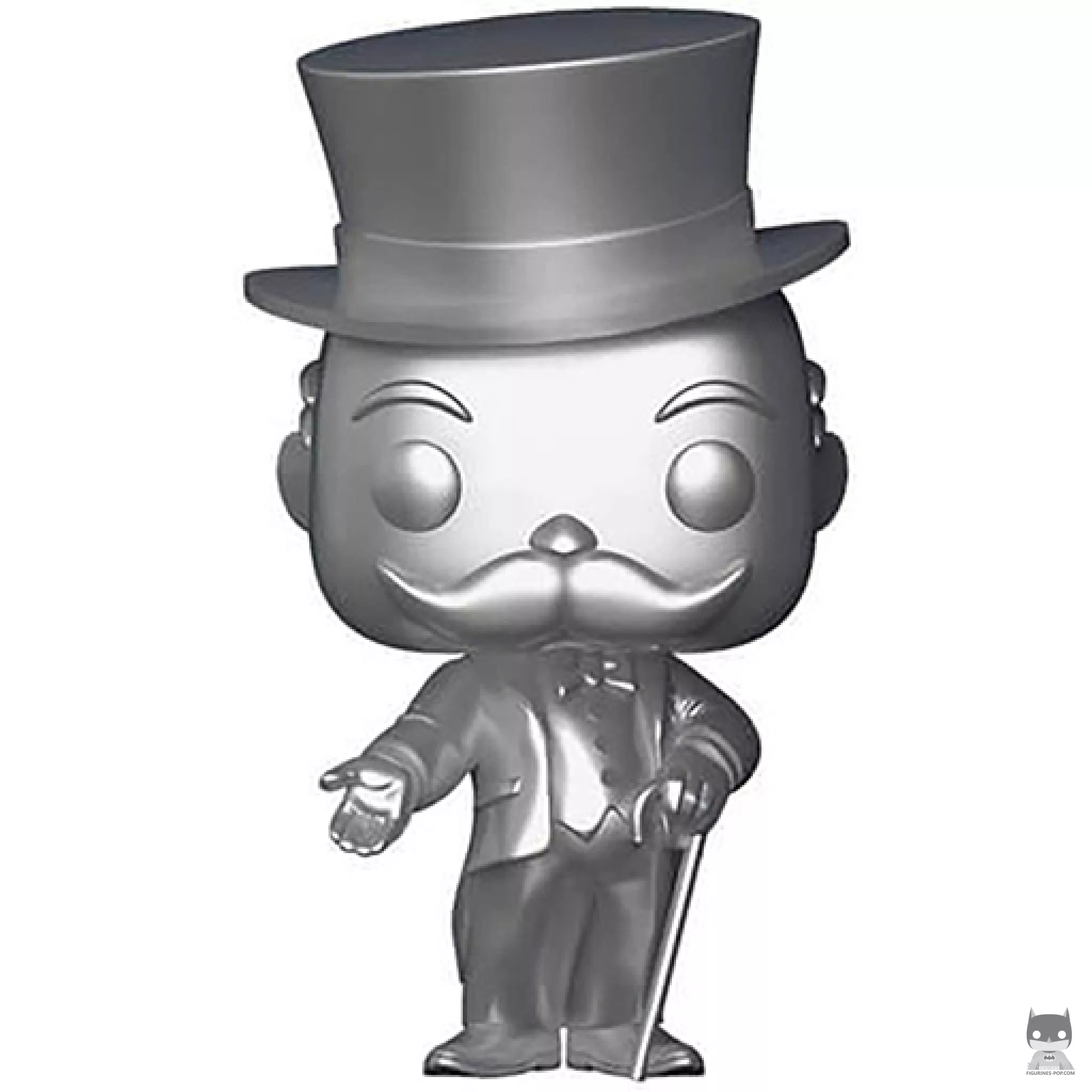 Figura Funko Pop! Mr. Monopoly (Plateado) (Monopoly)