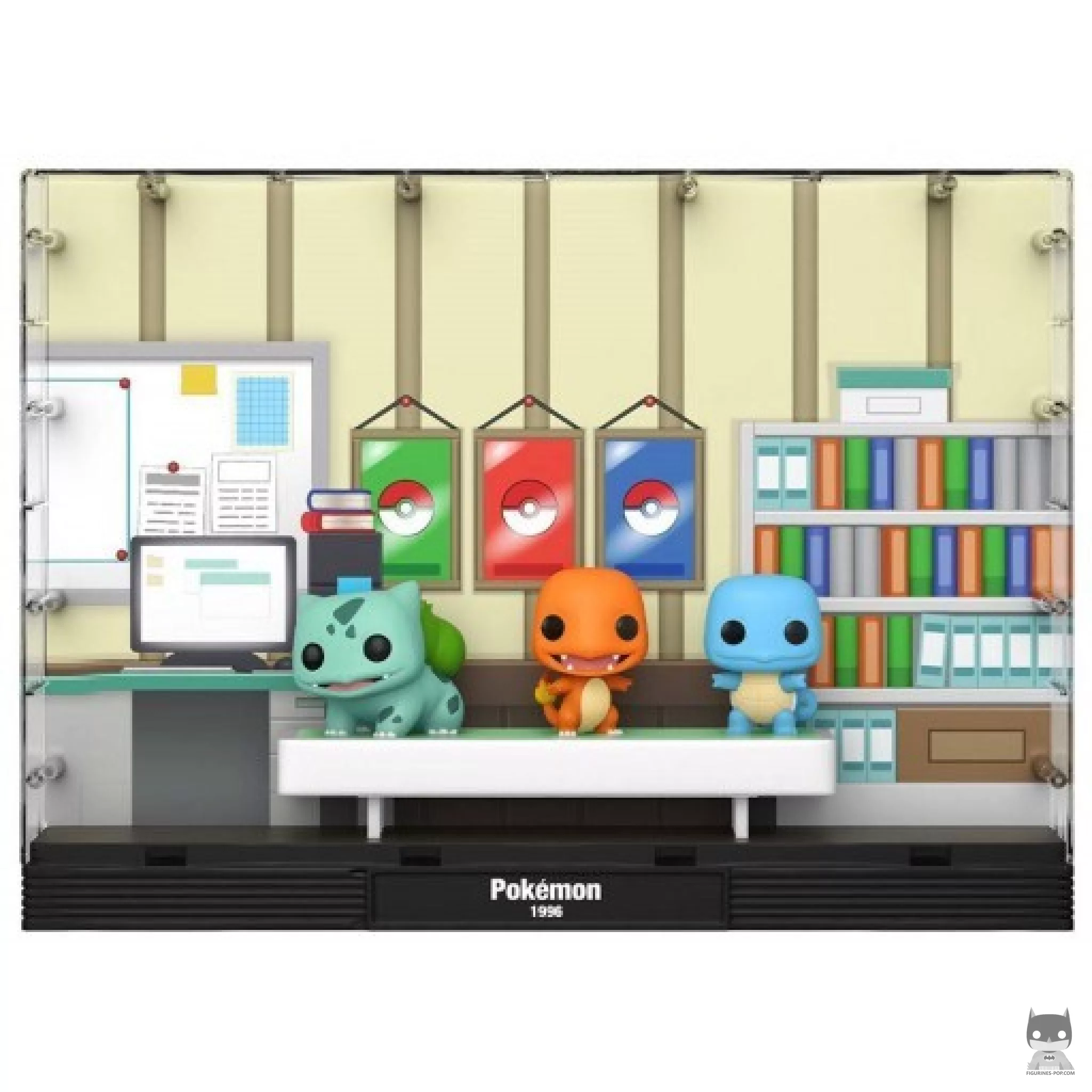 Figura Funko Pop! Bulbasaur, Charmander & Squirtle (Iniciales) (Pokémon)