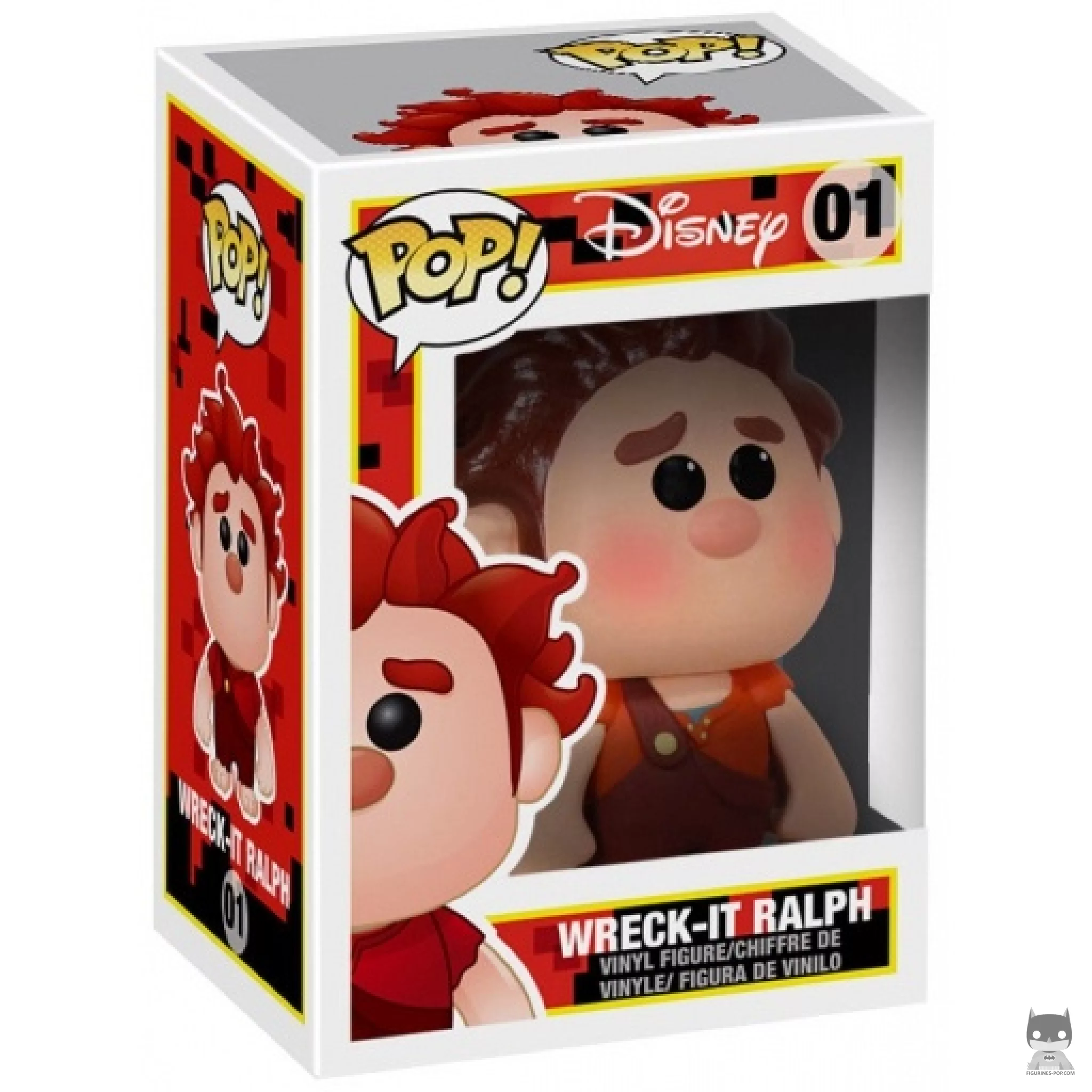 Figura Funko Pop! Ralph en su caja