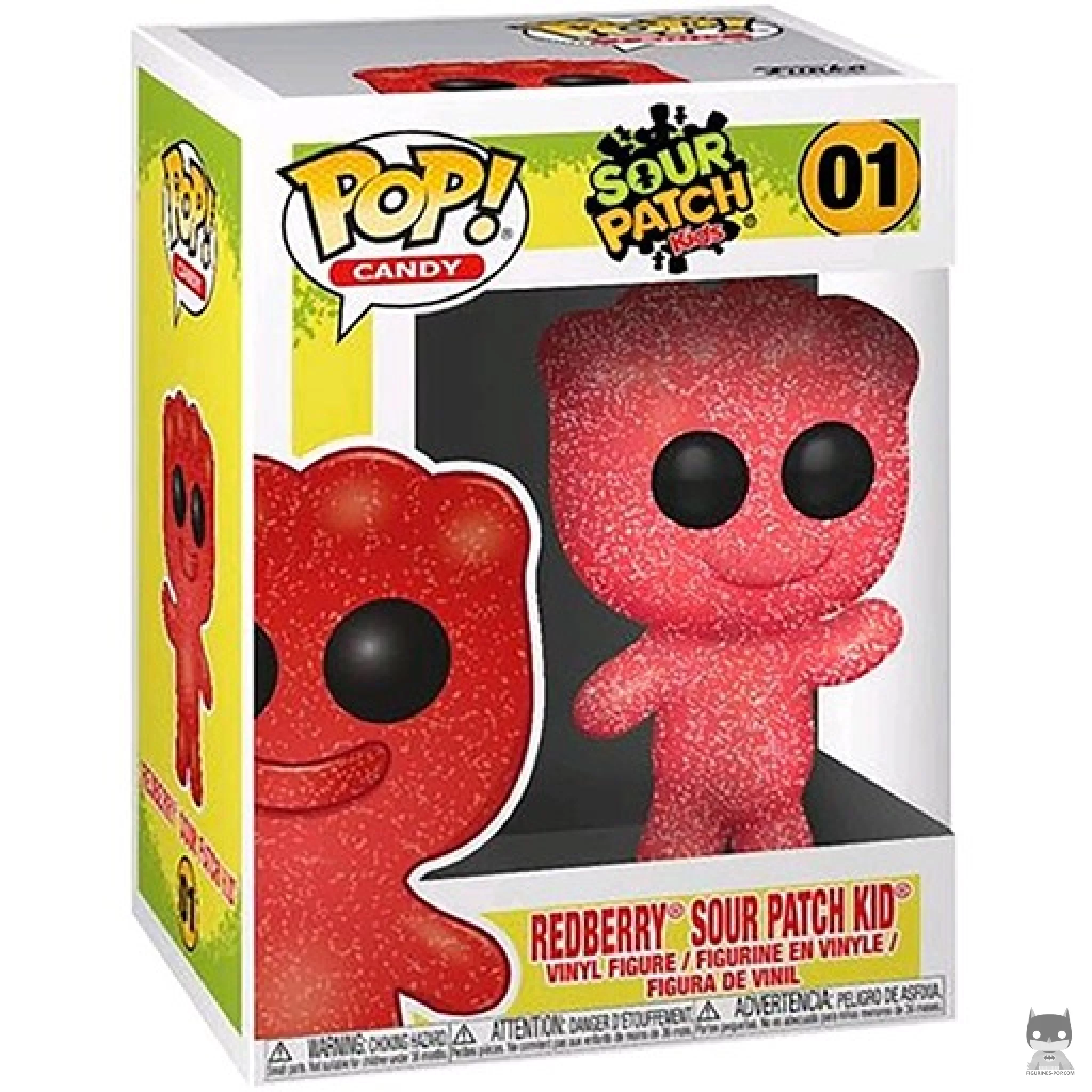 Figura Funko Pop! Redberry Sour Patch Kid en su caja