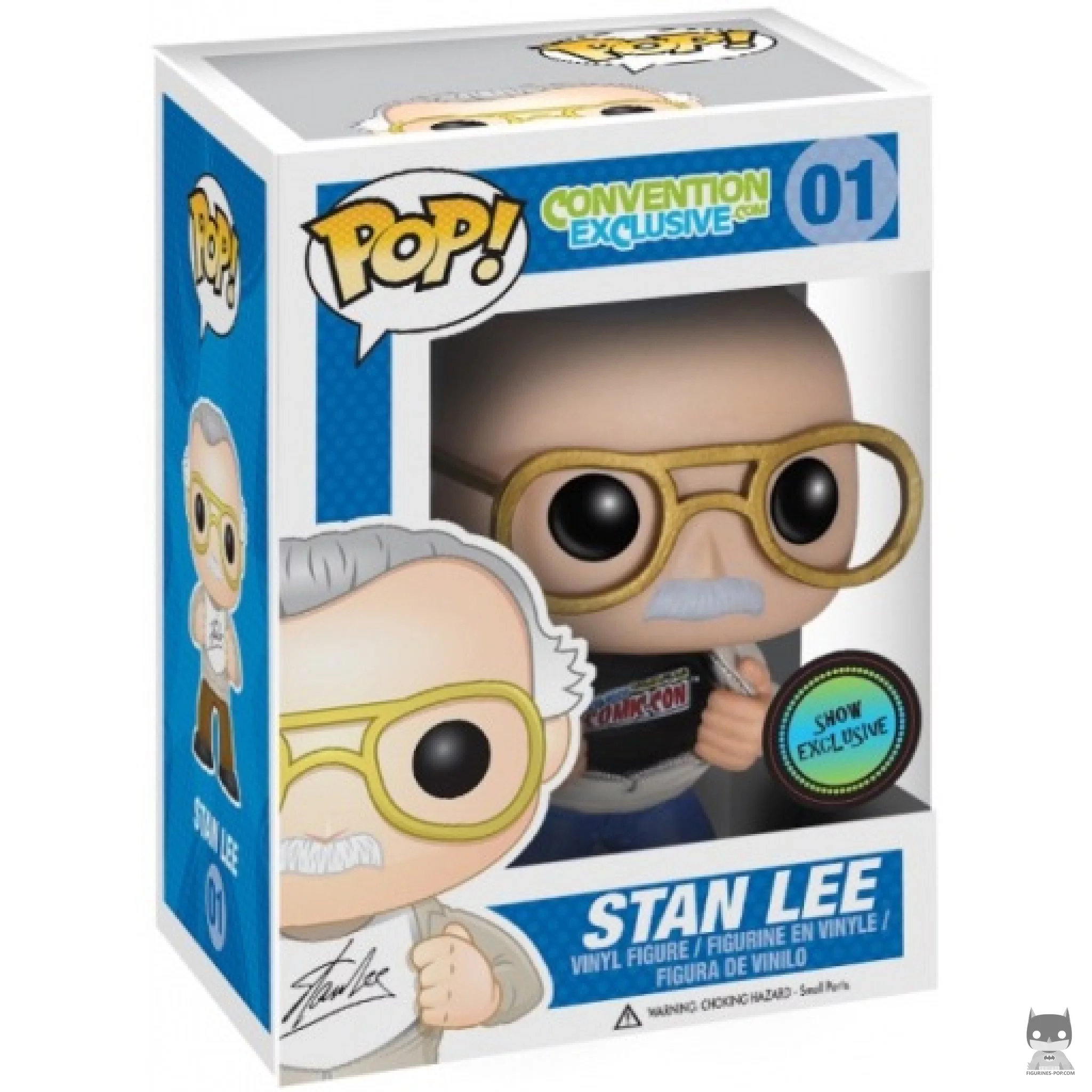 Figura Funko Pop! Stan Lee en su caja