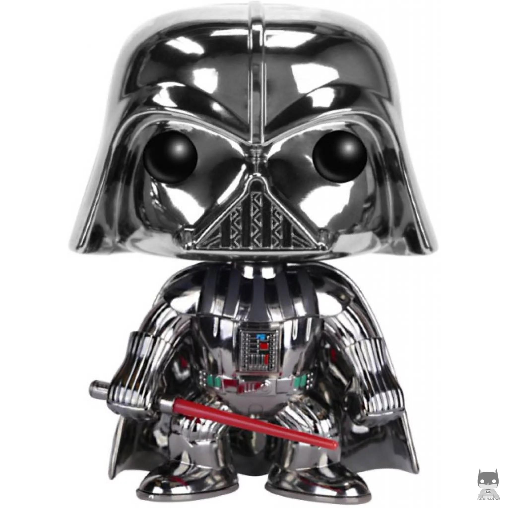 Figura Funko Pop! Darth Vader (Cromado) (Star Wars: Episodio I, La amenaza fantasma)