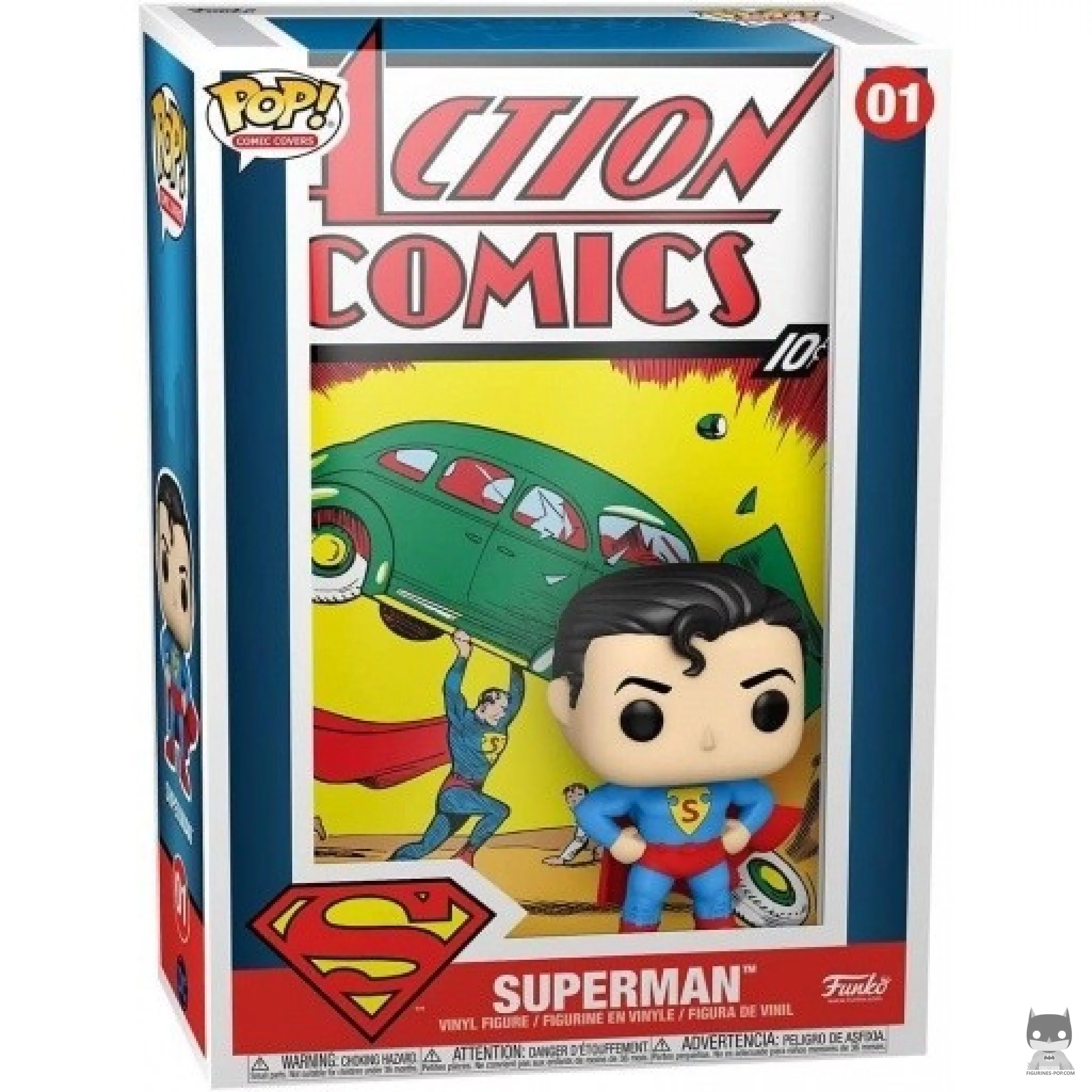 Figura Funko Pop! Superman en su caja