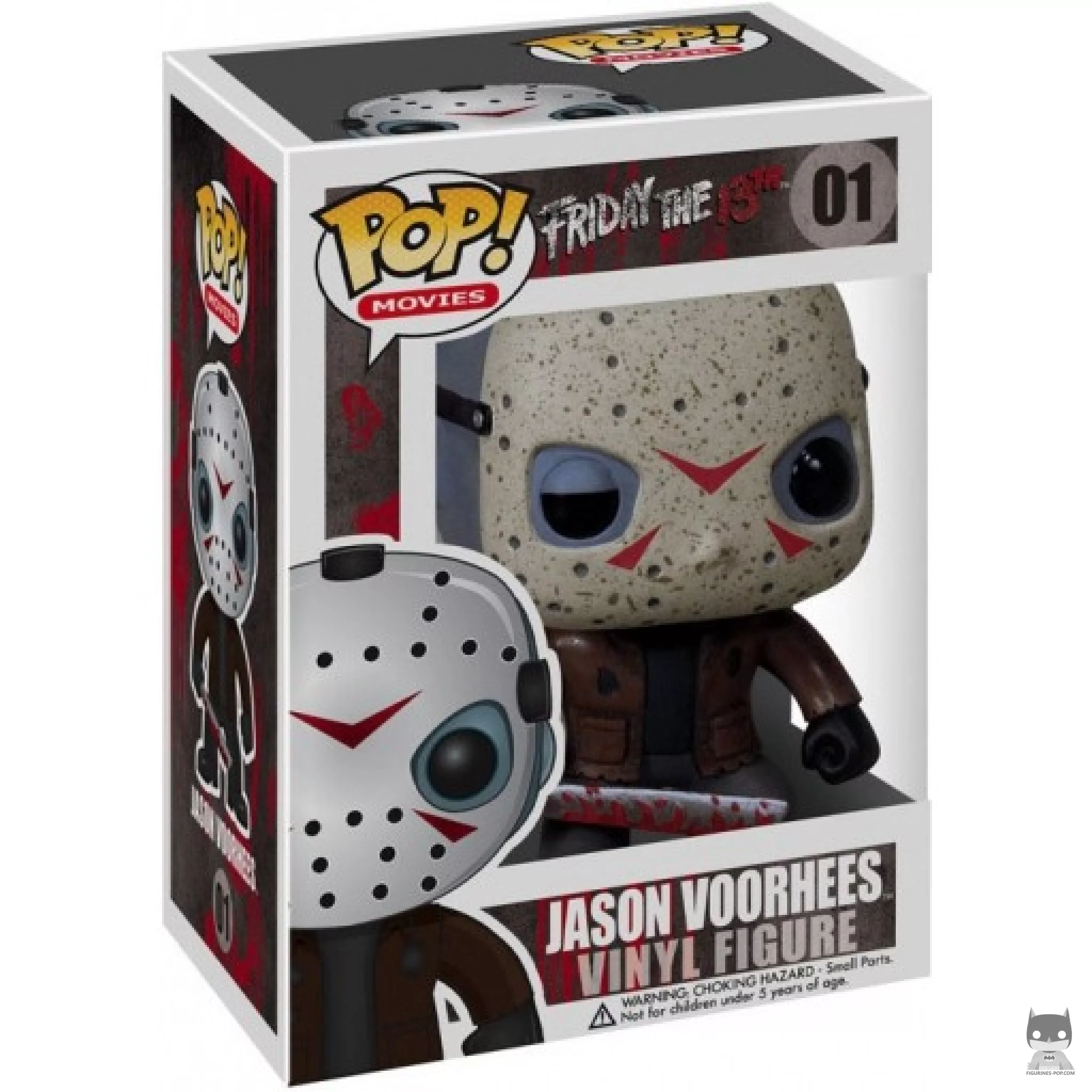 Figura Funko Pop! Jason Voorhees (Chase) en su caja