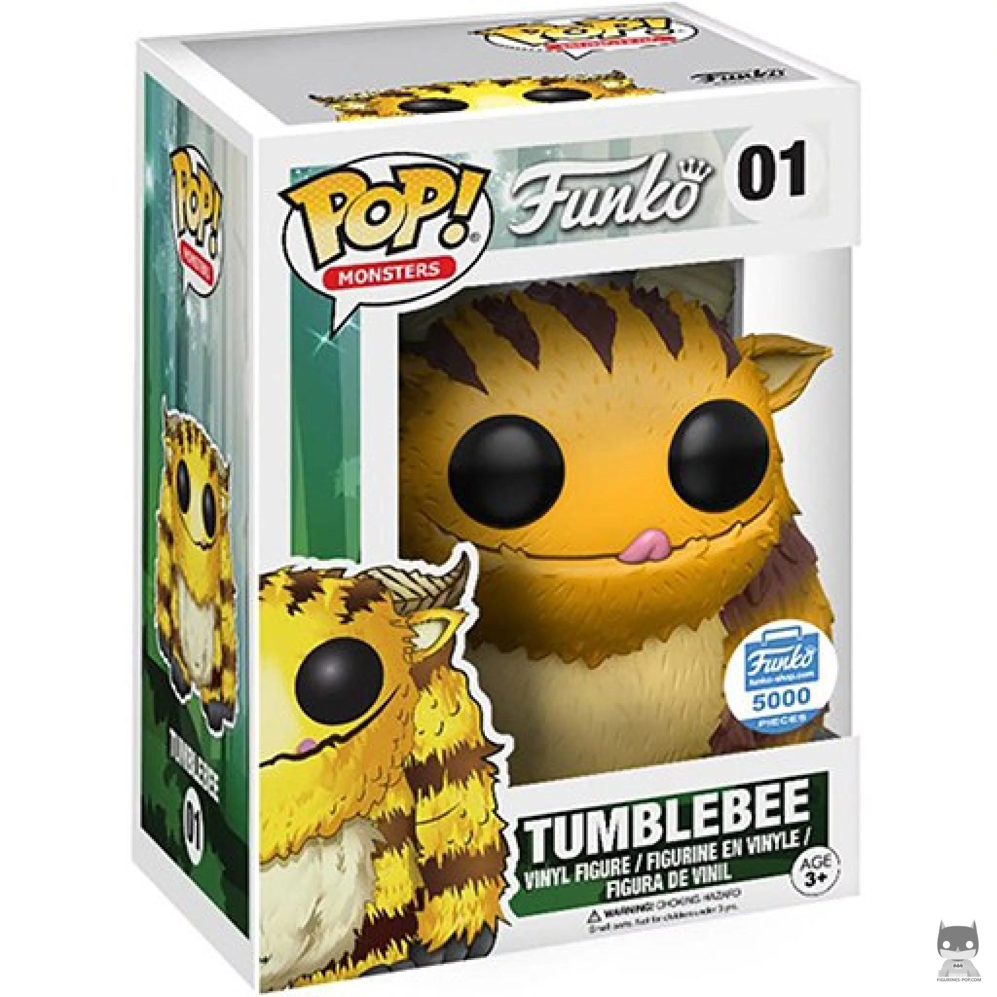 Figura Funko Pop! Tumblebee (Amarillo) en su caja
