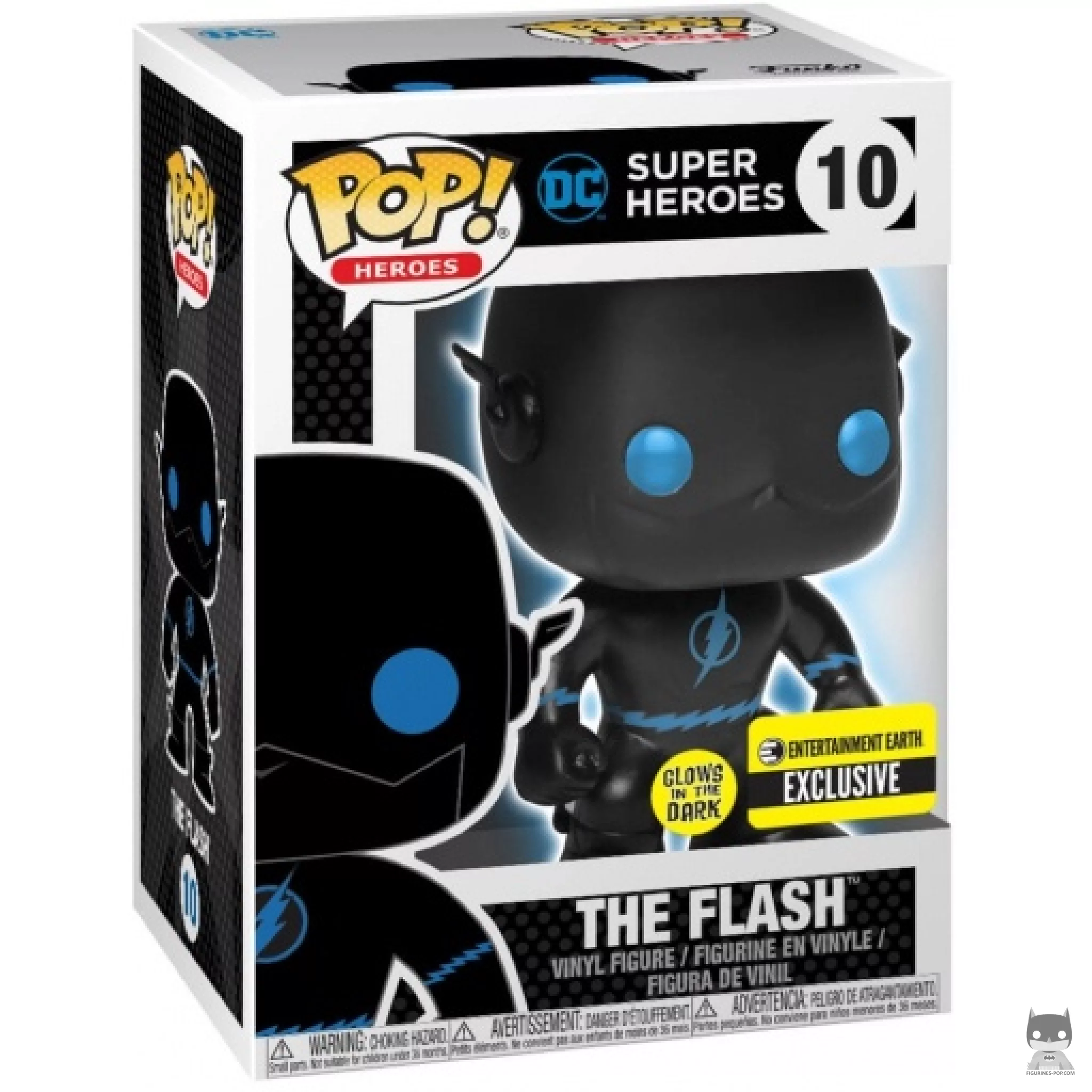 Figura Funko Pop! Flash (Silueta) en su caja